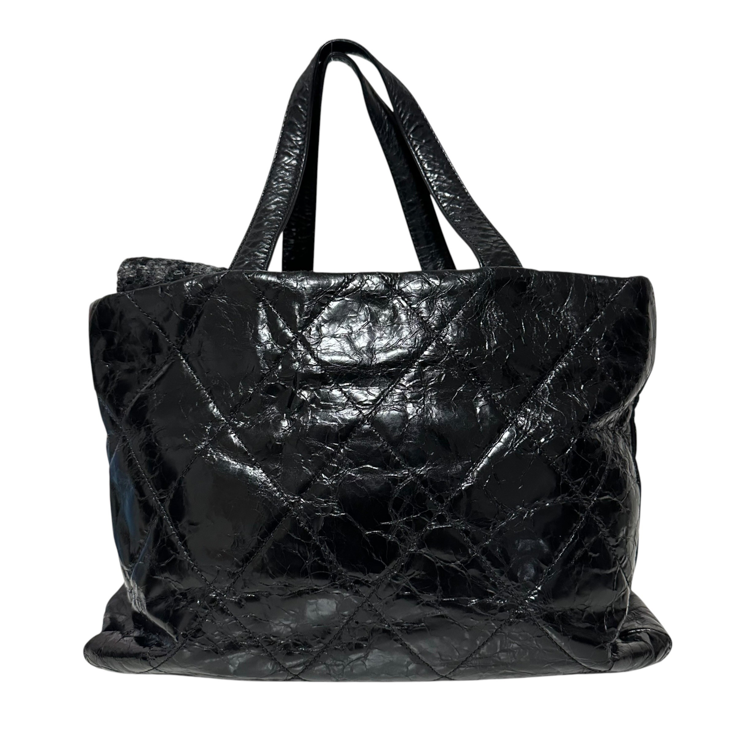 Matelassé Portobello Tote Bag, 2-Way, Chain, A46148 — view 3