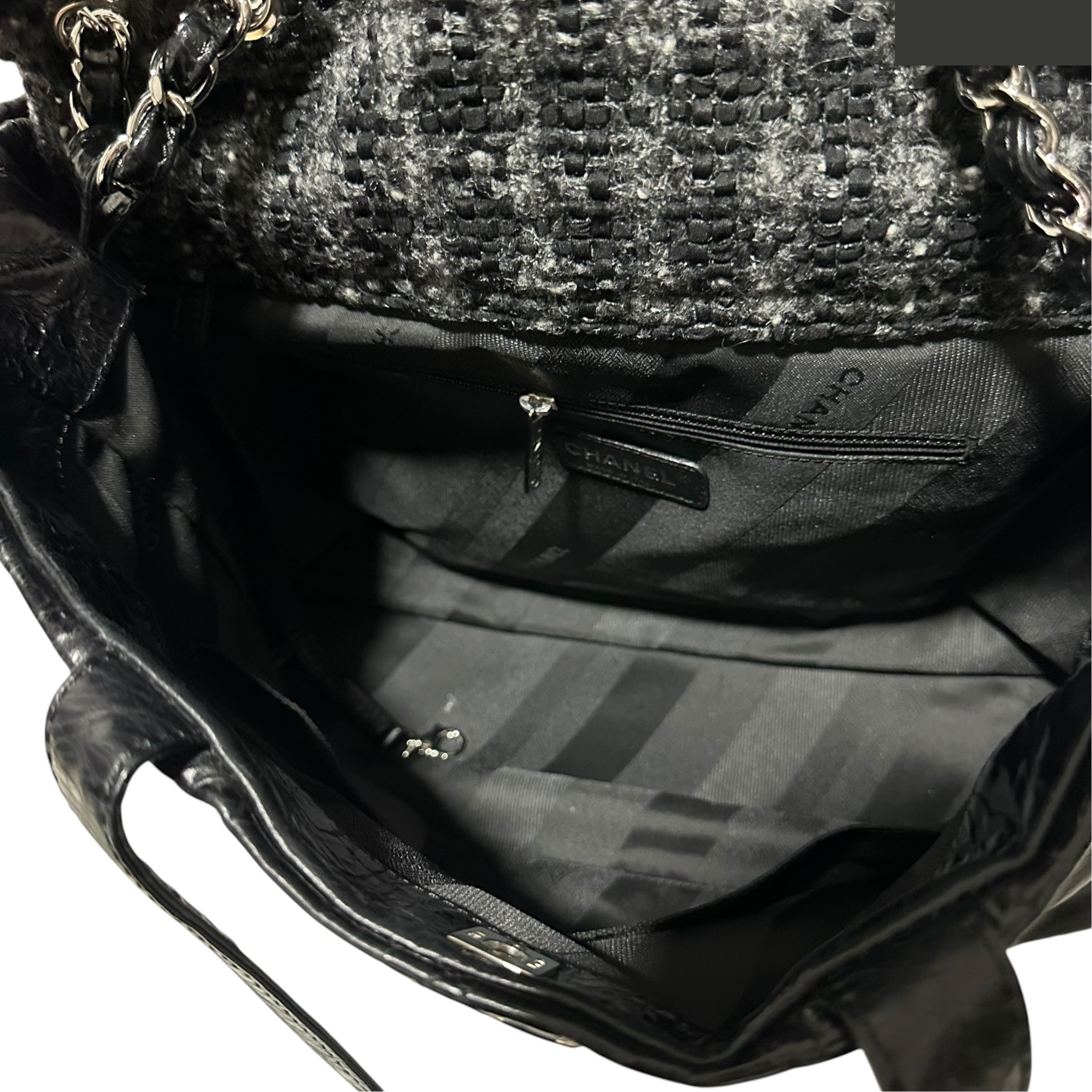 Matelassé Portobello Tote Bag, 2-Way, Chain, A46148 — view 9