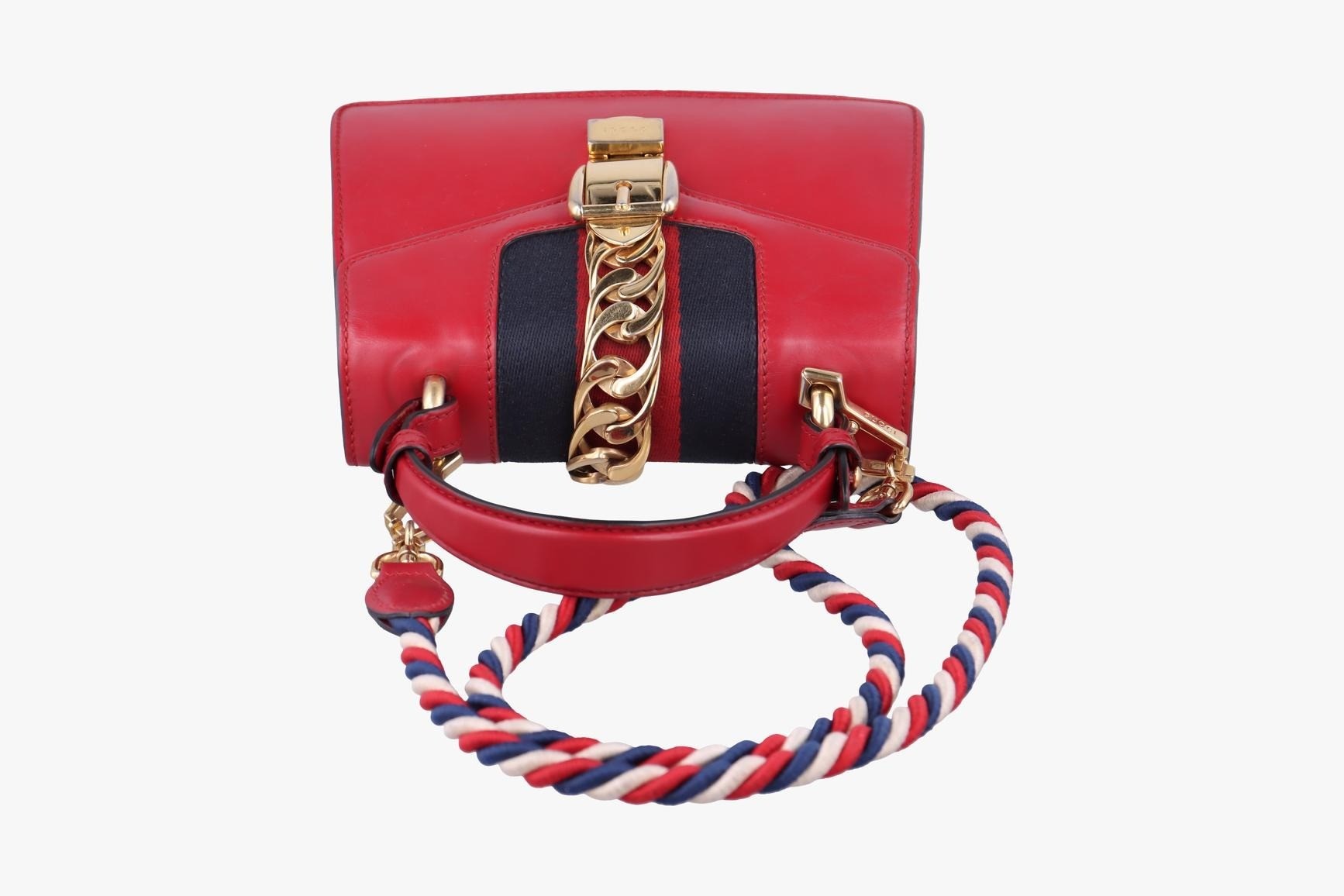 Sylvie Leather Red — view 5