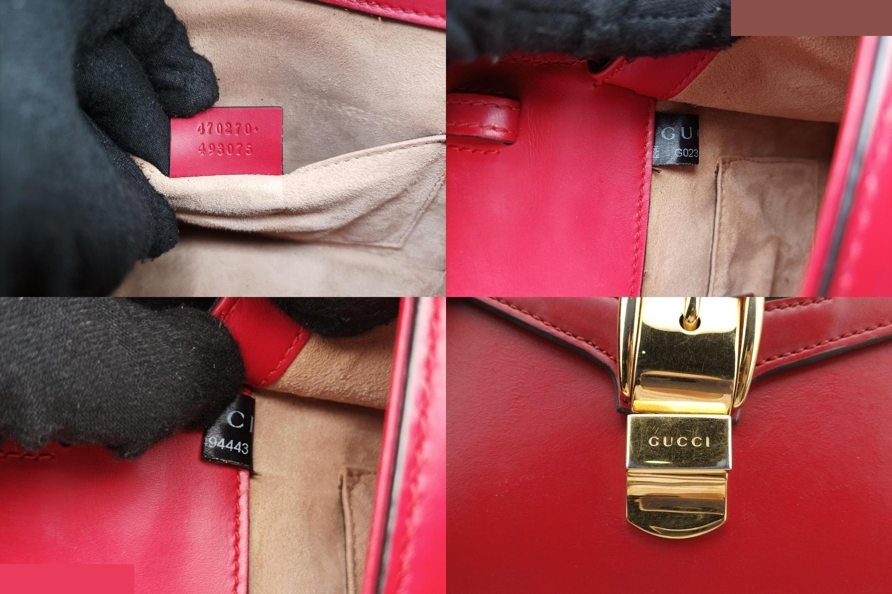 Sylvie Leather Red — view 8