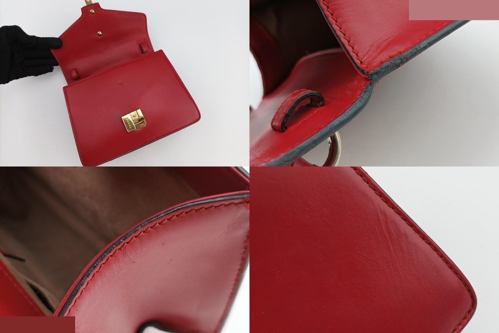 Sylvie Leather Red — view 9