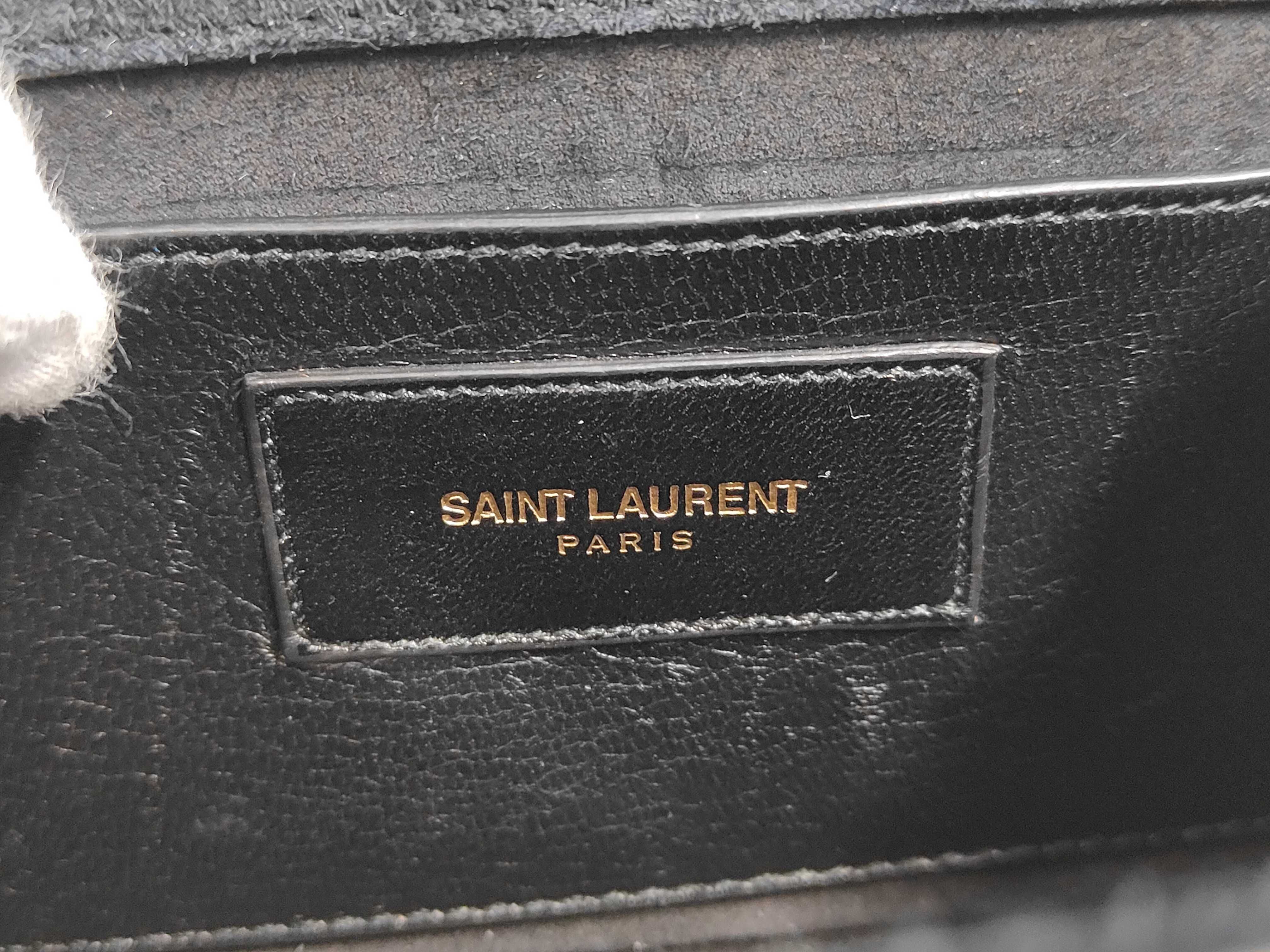Kate Small Grain de Poudre Patent Leather Shoulder Bag — view 9