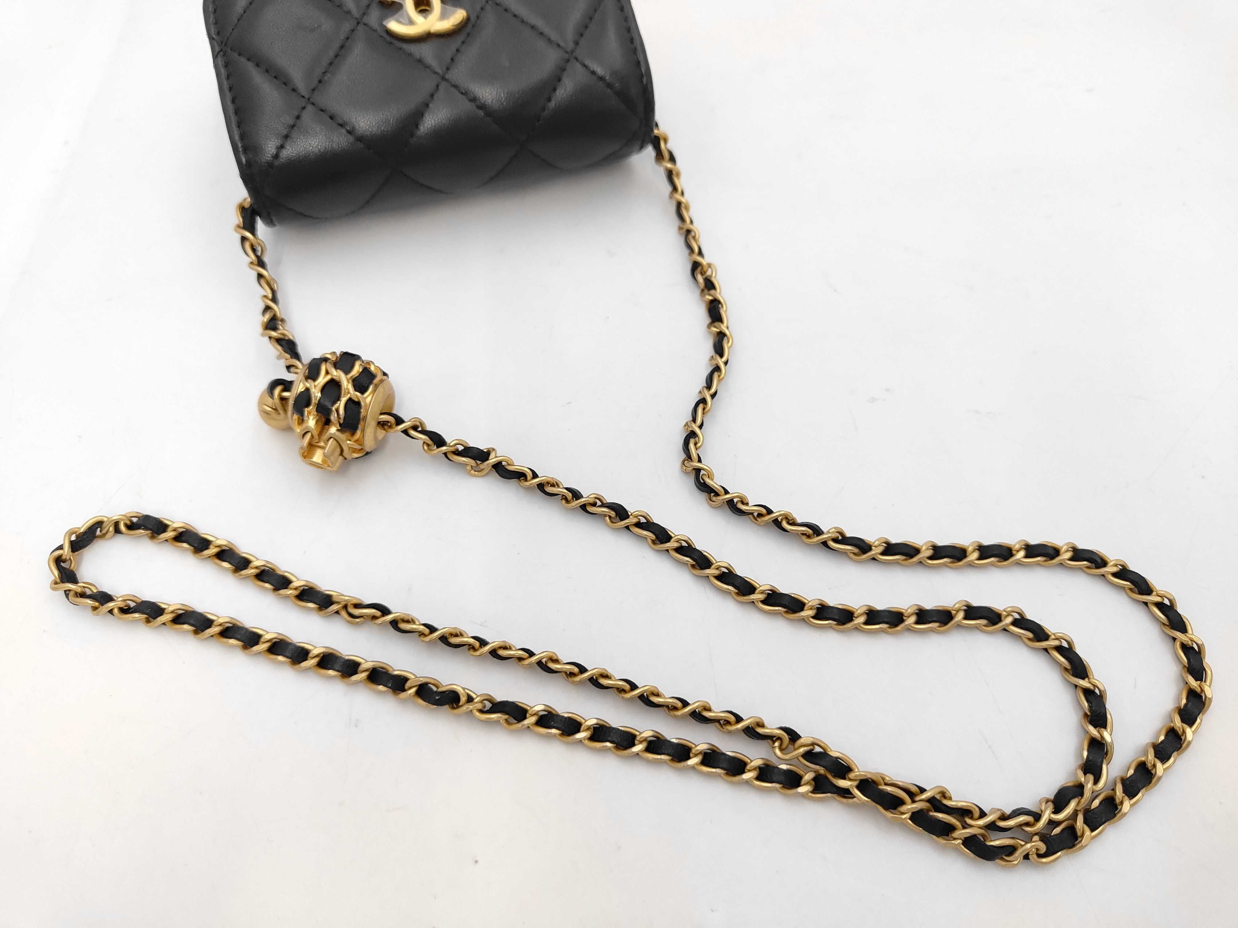 Mini Matelassé Chain Shoulder Wallet AP1628 Shoulder Bag — view 8