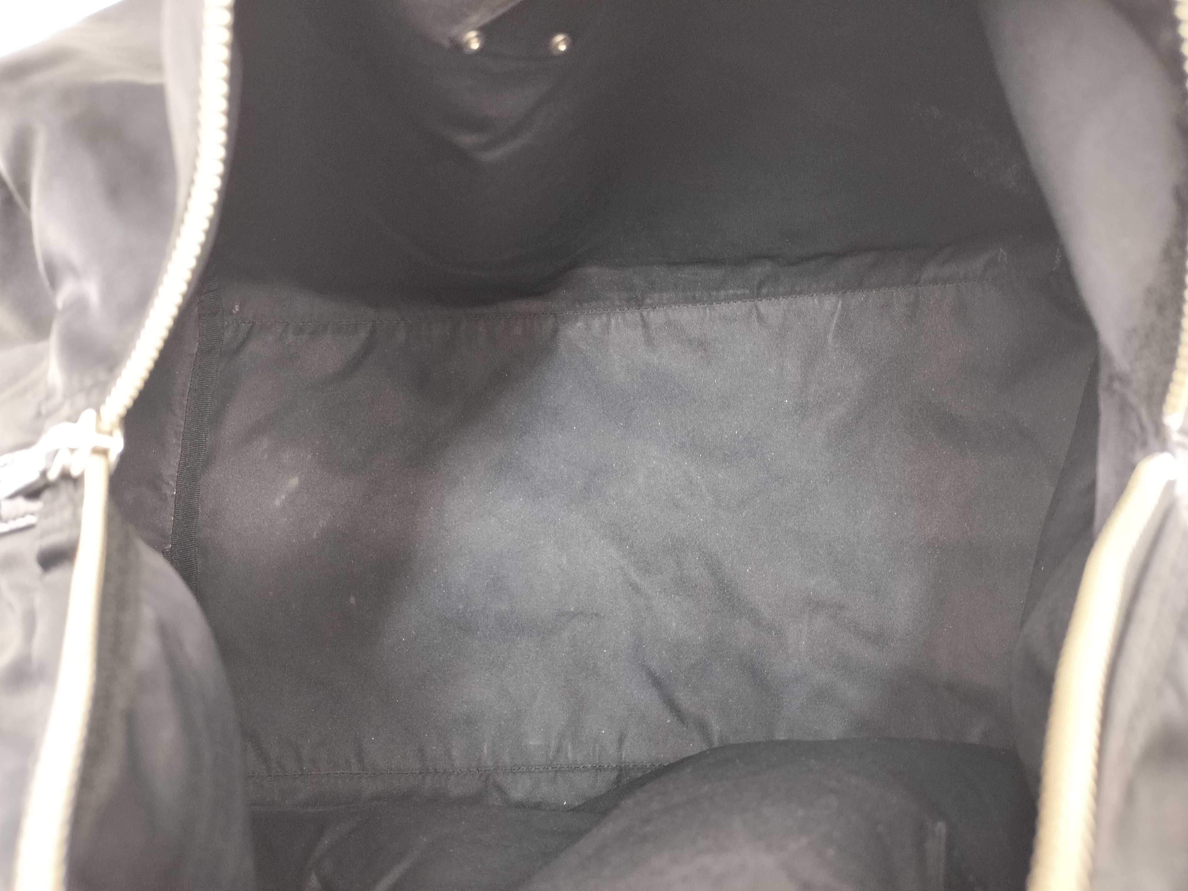 Nylon Prada Triangle Logo Tote Bag Mini Boston Bag — view 15