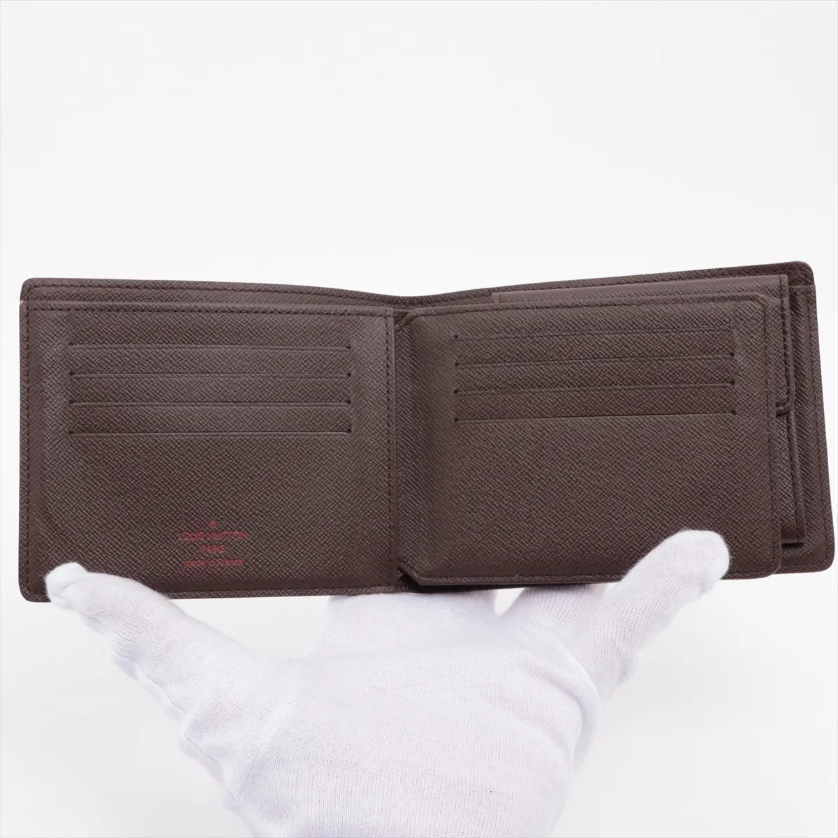 Damier Portefeuille Florin N60011 SP0056 Brown Compact Wallet — view 3