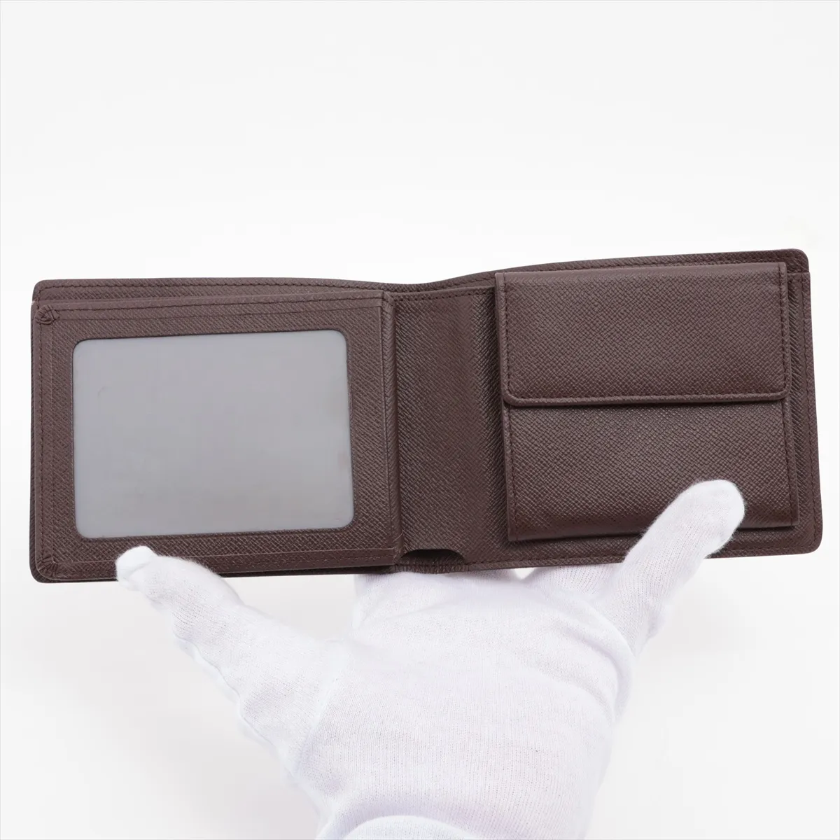 Damier Portefeuille Florin N60011 SP0056 Brown Compact Wallet — view 4