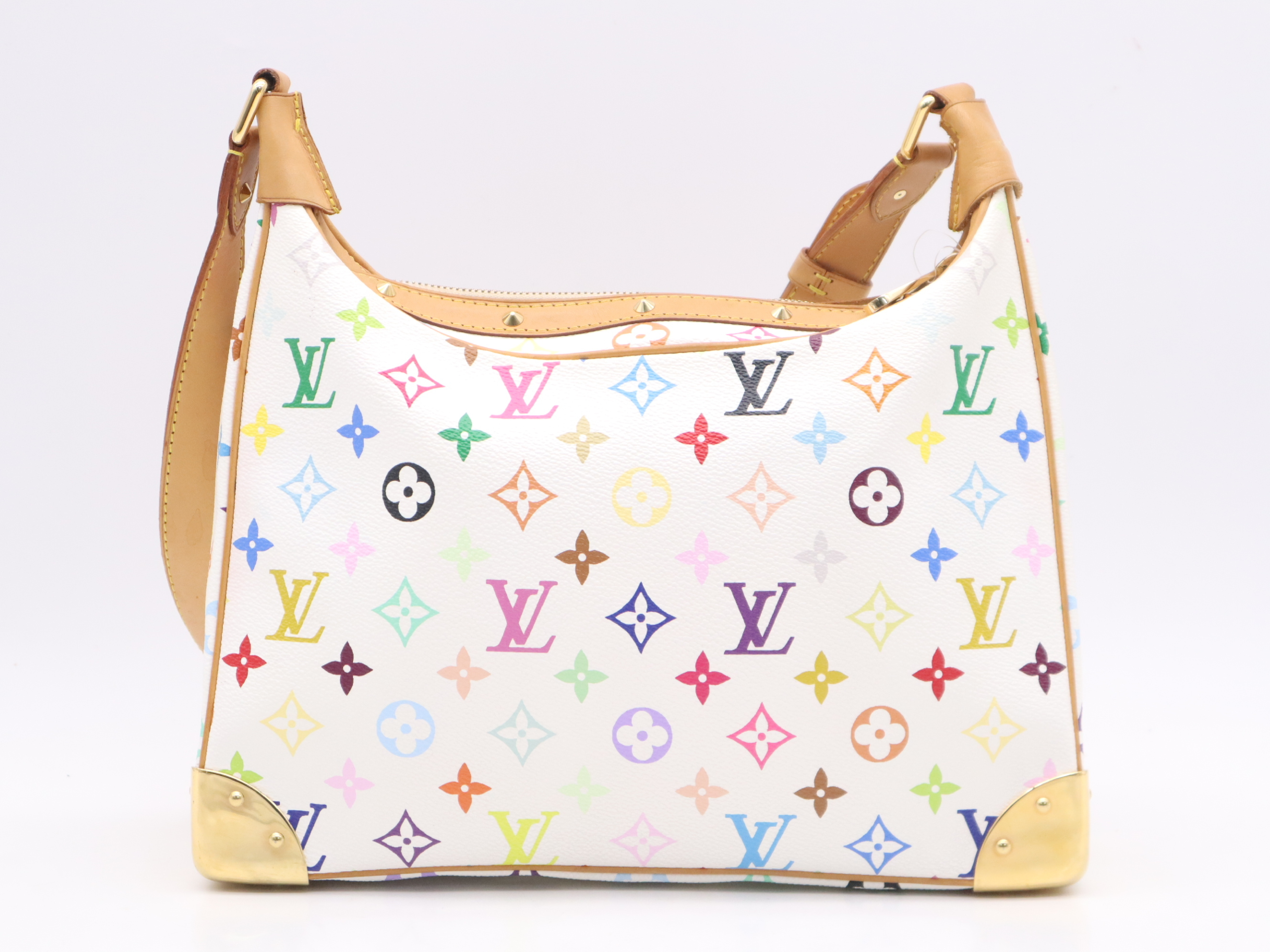 M92660 Multicolor Boulogne Blanc Shoulder Bag — view 2
