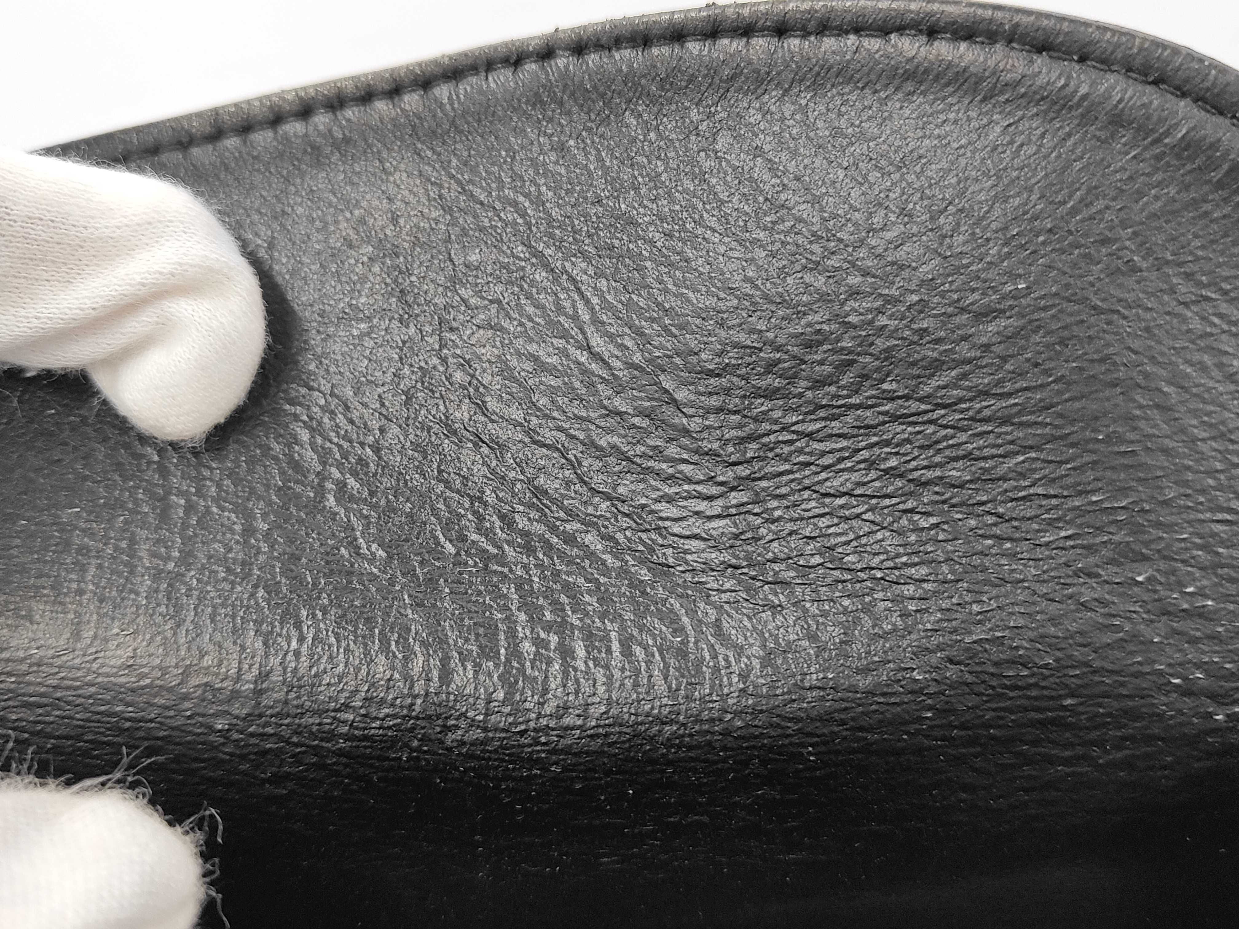 Lady Dior Leather Black Handbag — view 9