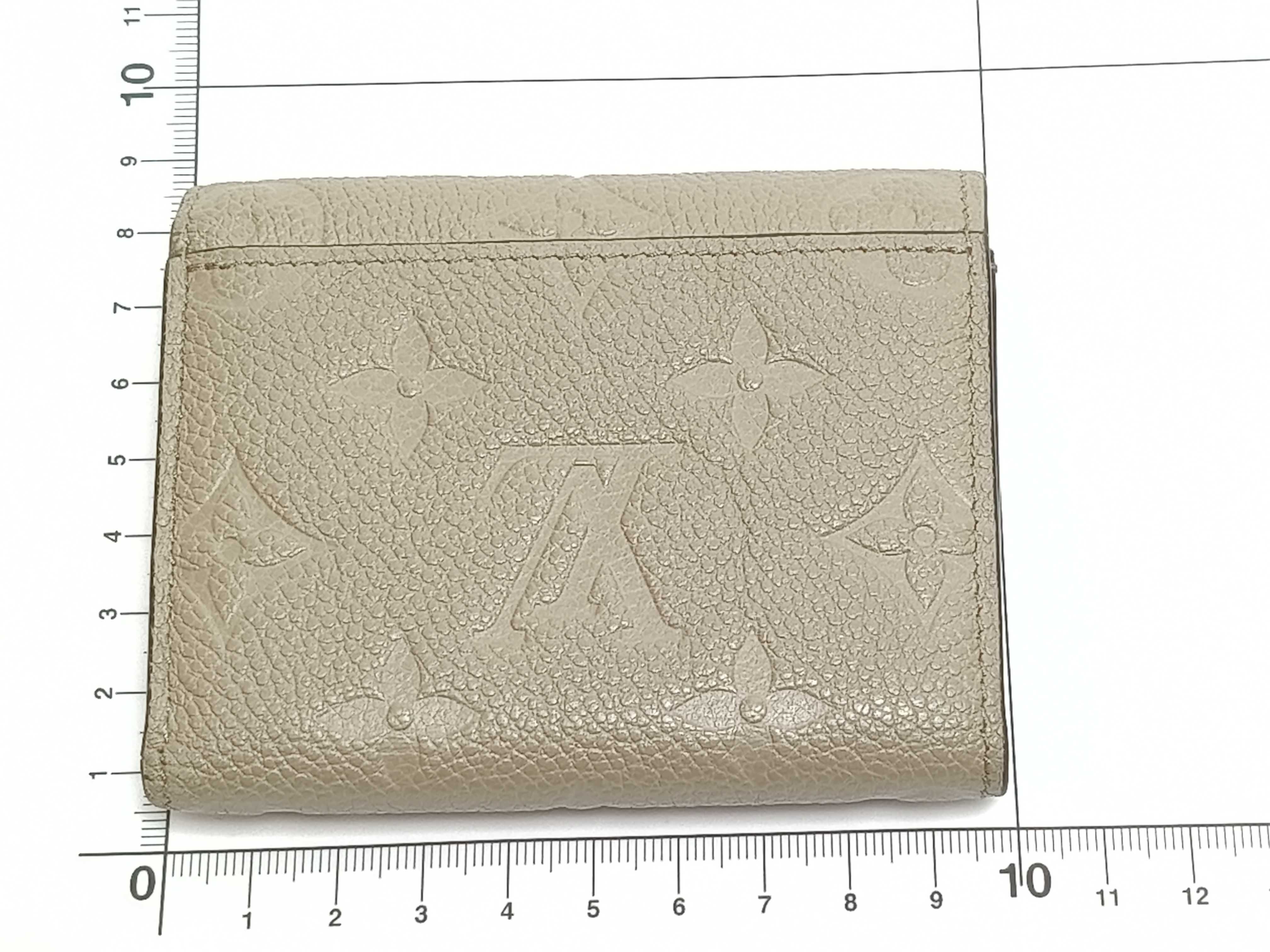 Monogram Empreinte Portefeuille Zoé Tourterelle Calfskin Wallet M69800 — view 2