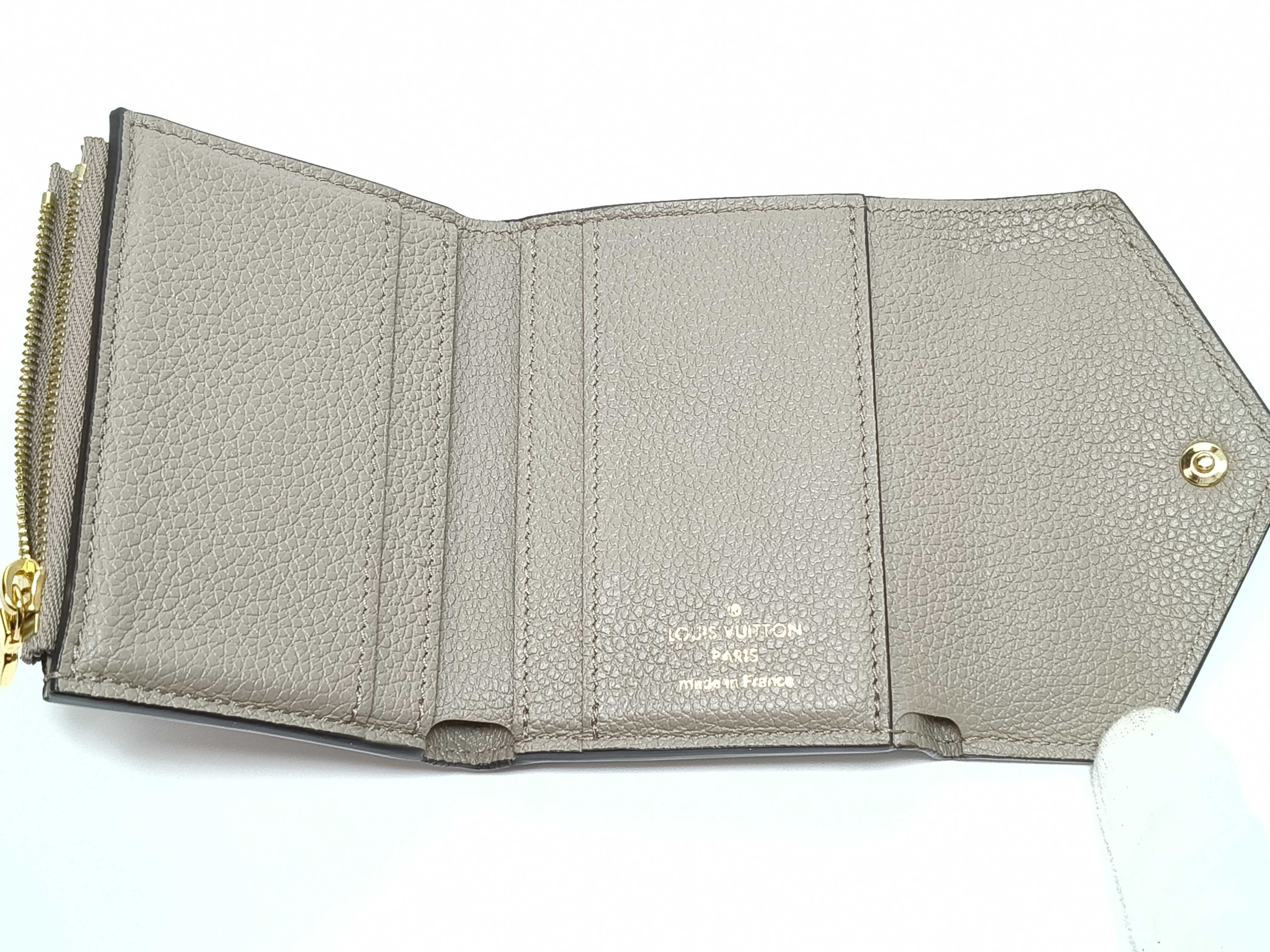 Monogram Empreinte Portefeuille Zoé Tourterelle Calfskin Wallet M69800 — view 13