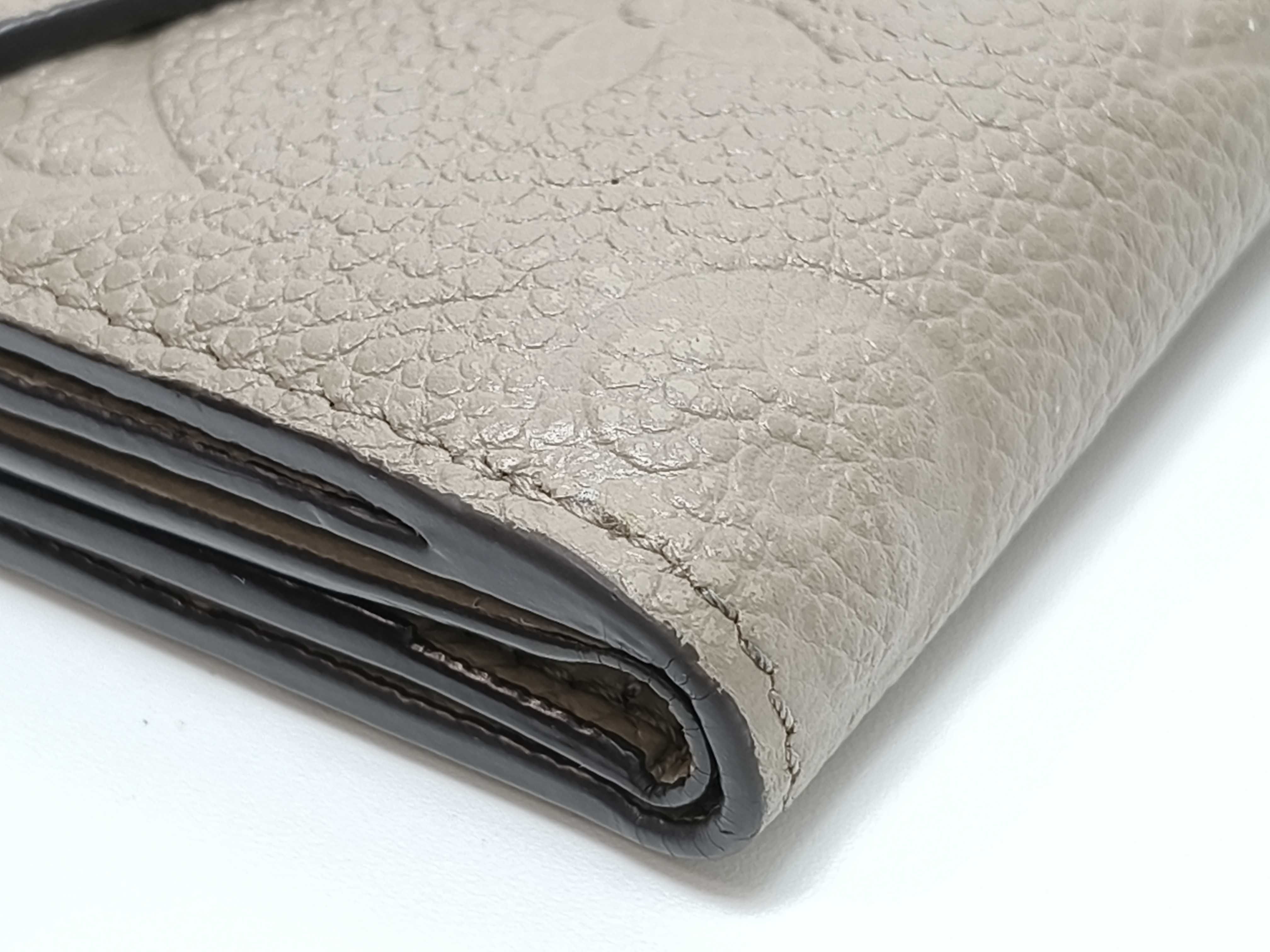 Monogram Empreinte Portefeuille Zoé Tourterelle Calfskin Wallet M69800 — view 4