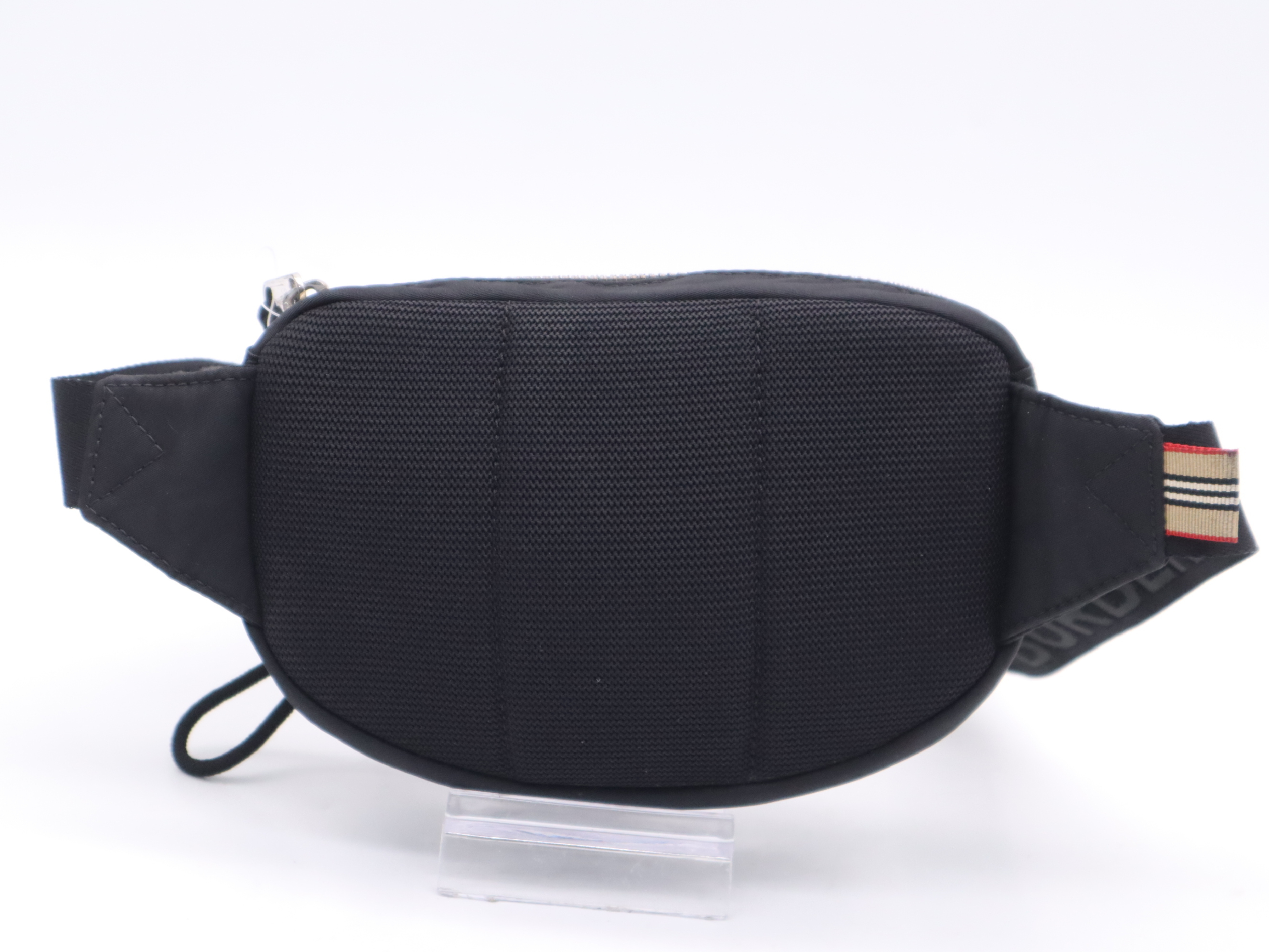 Nylon ML Cannon Waist Bag, Black — view 2