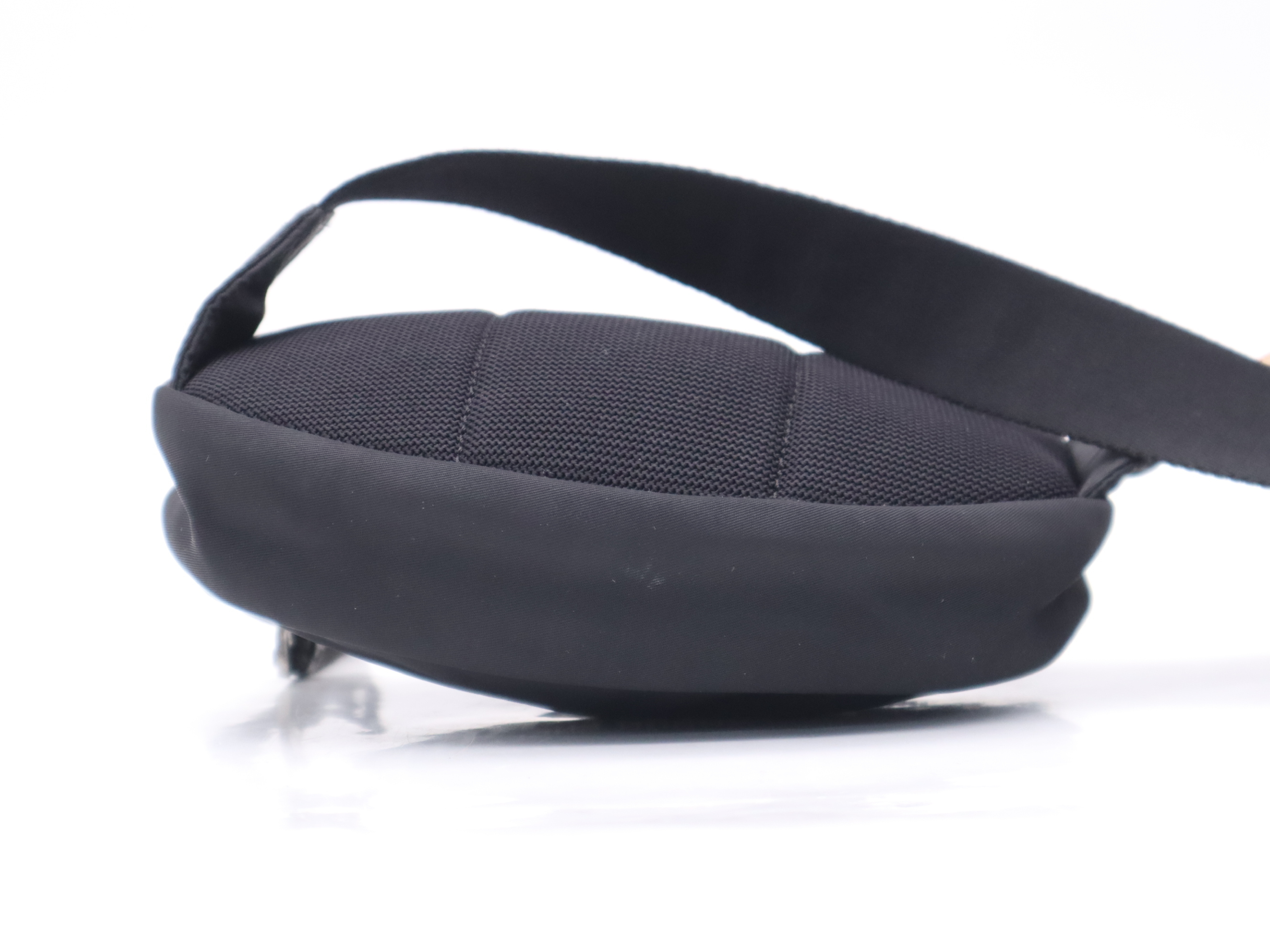 Nylon ML Cannon Waist Bag, Black — view 4