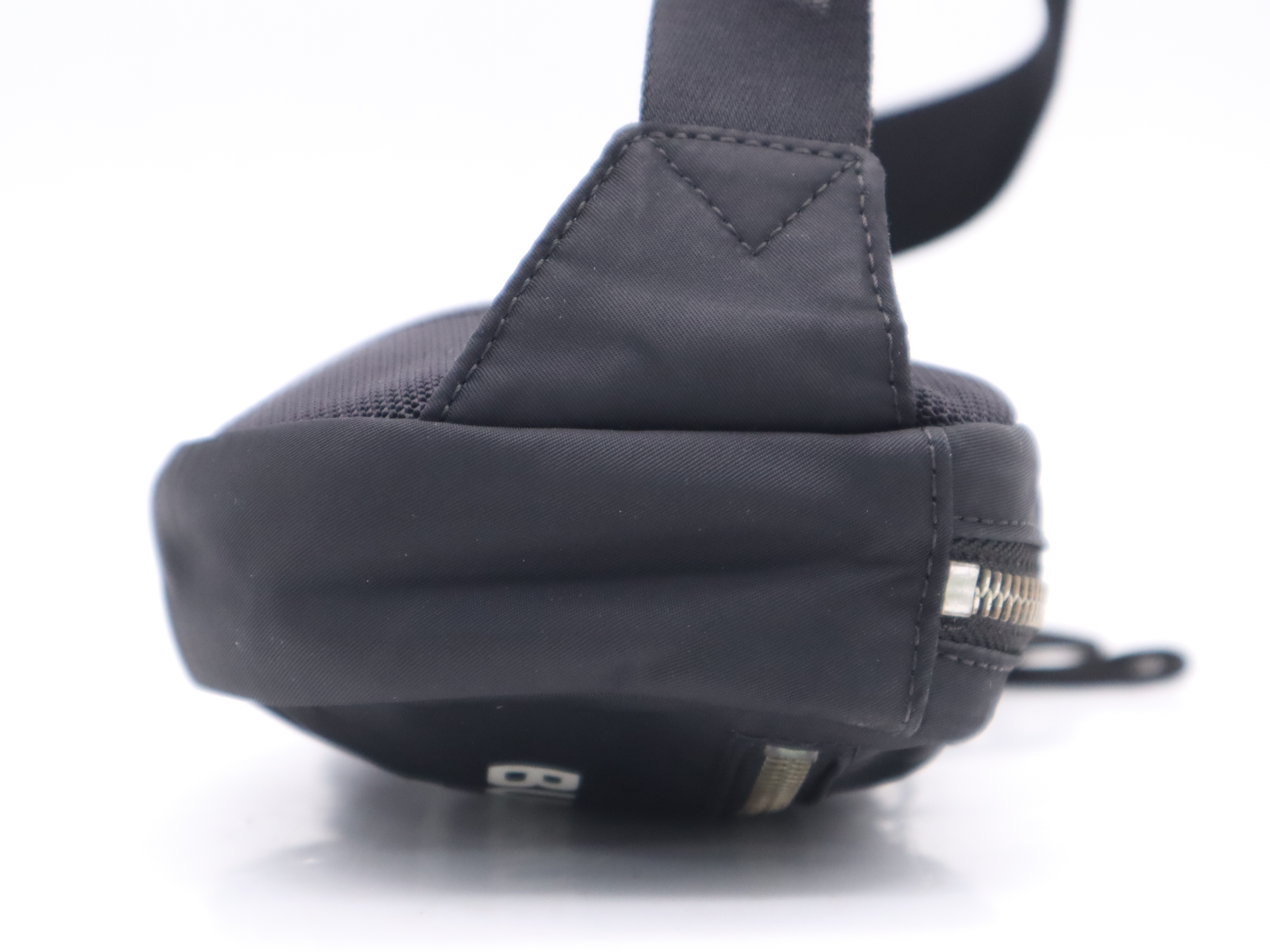 Nylon ML Cannon Waist Bag, Black — view 5