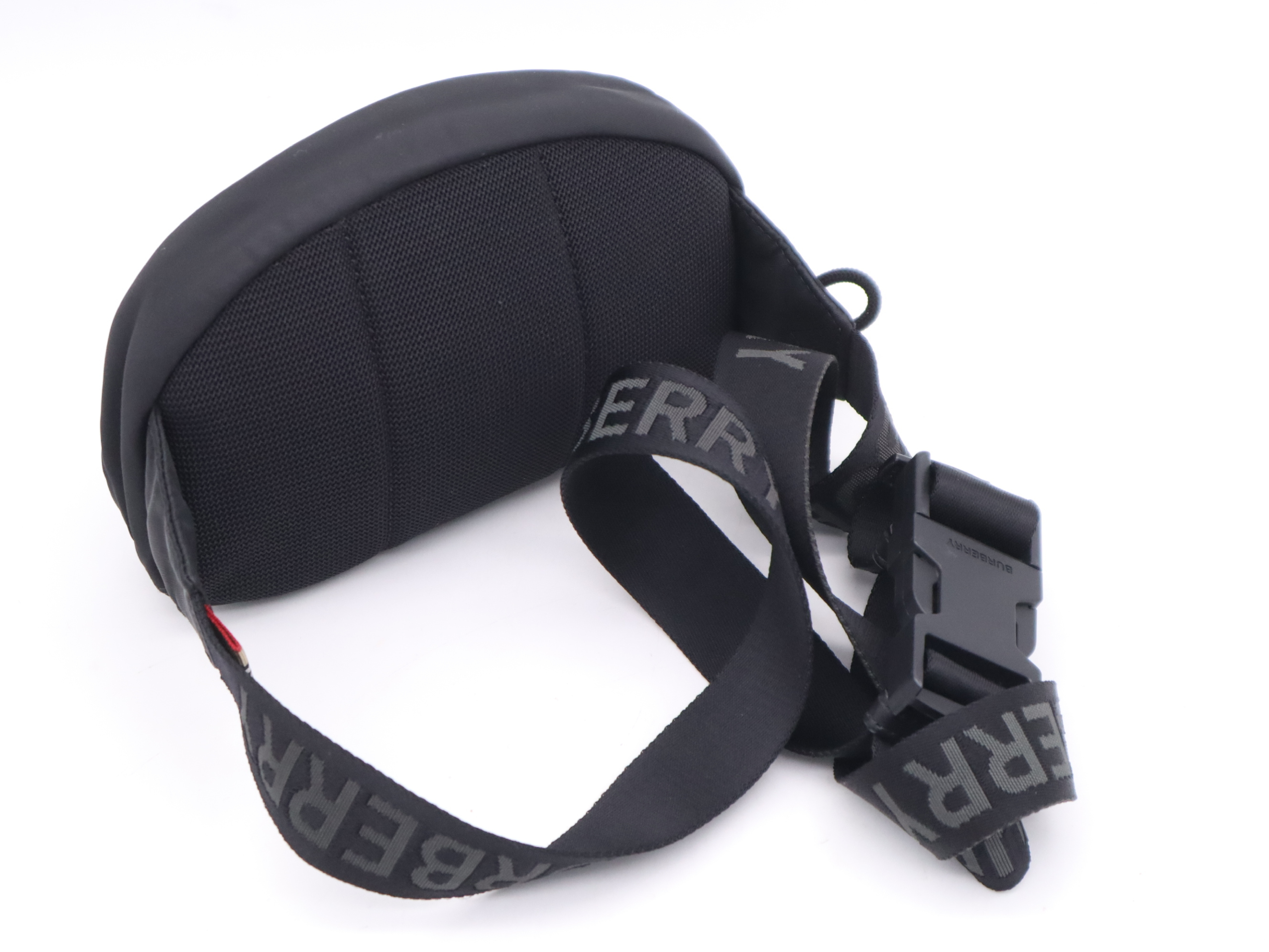 Nylon ML Cannon Waist Bag, Black — view 6
