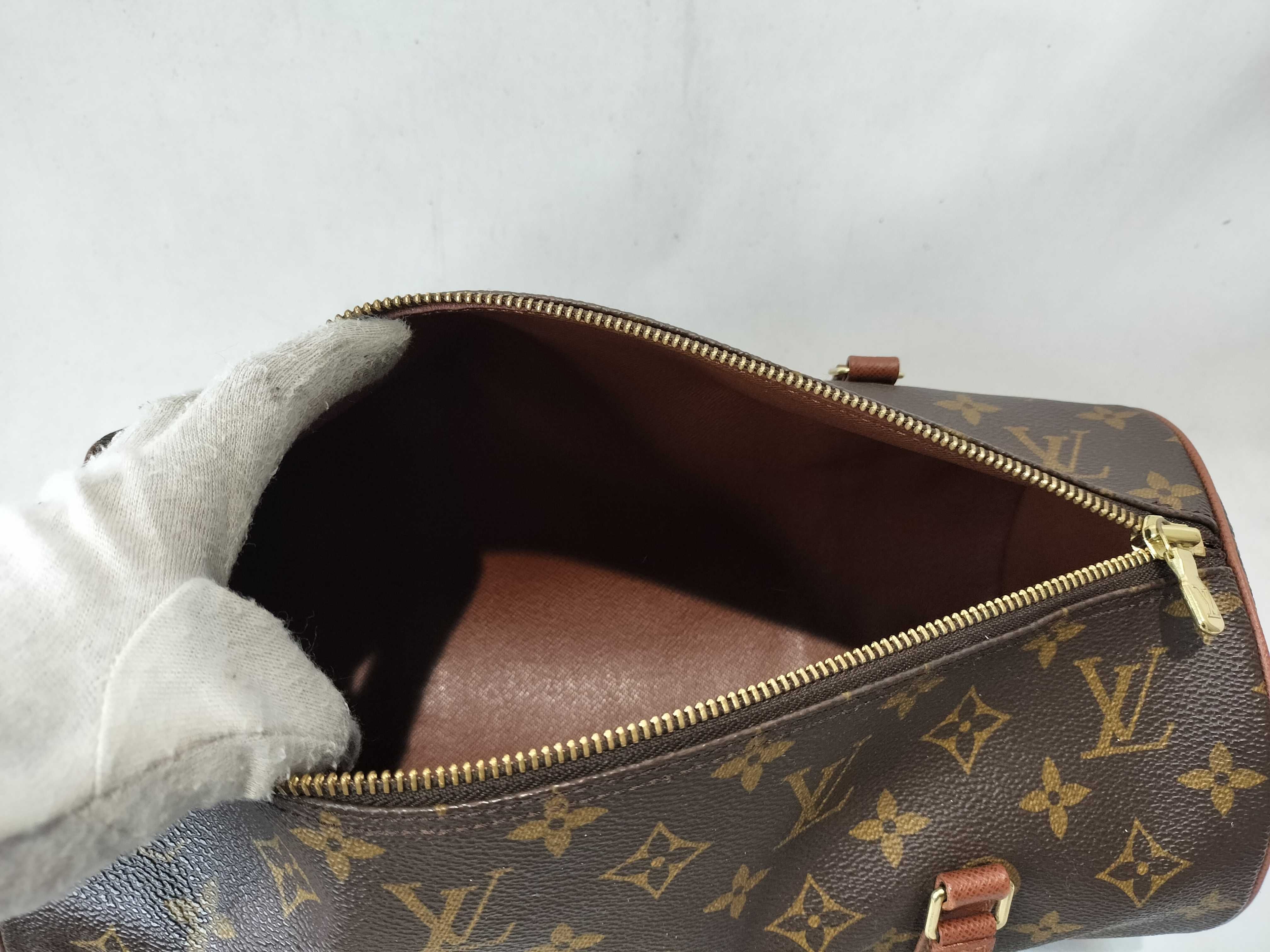 Monogram M51385 Old Papillon 30 Handbag with Pouch — view 9