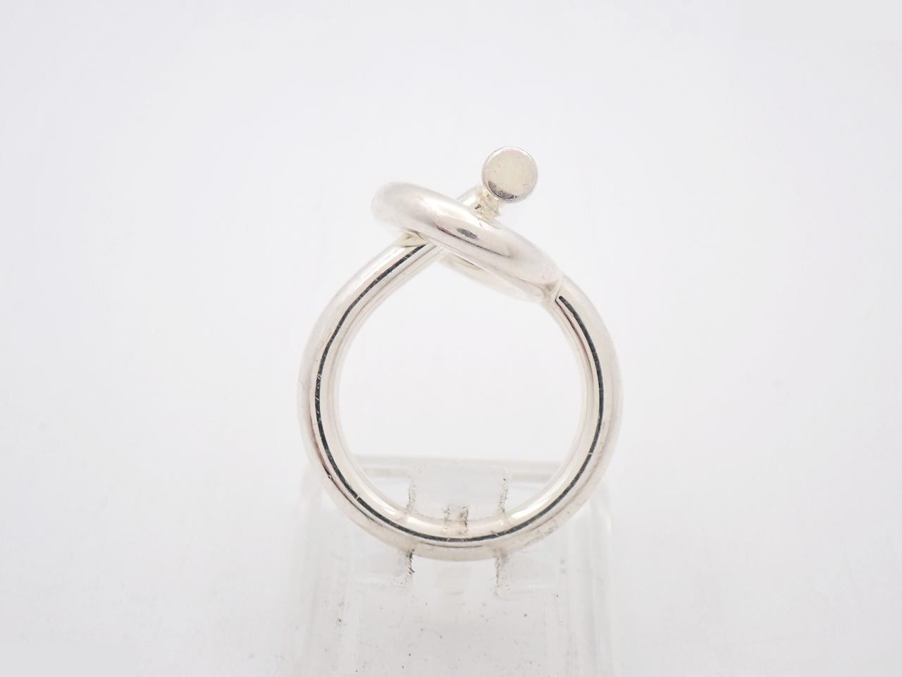 Echappé Ring, 925 Sterling Silver, 10.2g, Size #14.5, Stamped 55 — view 3