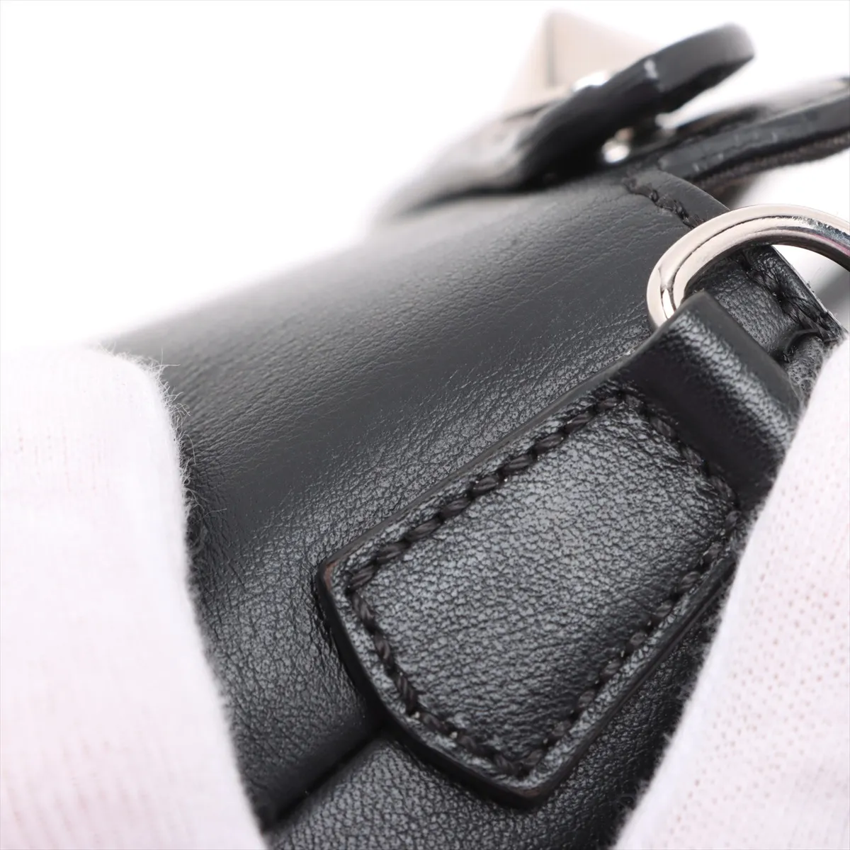 Zucca Visible Mini Leather 2WAY Shoulder Bag Black x Brown 8BL145 — view 14