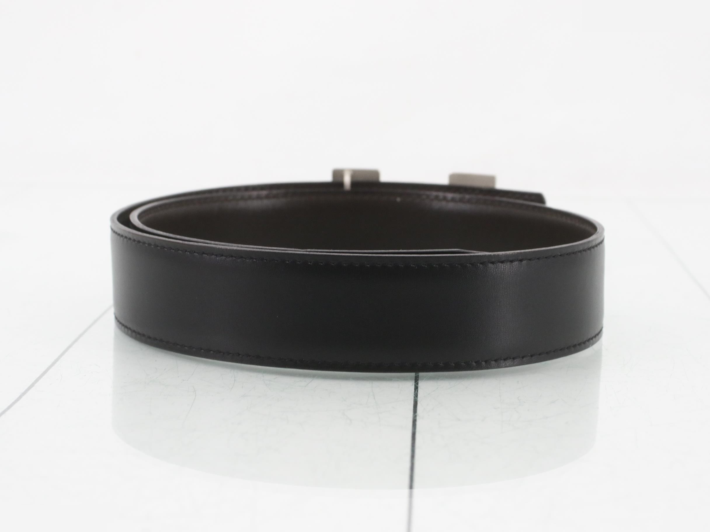 H-belt, box type, black, #85cm — view 2