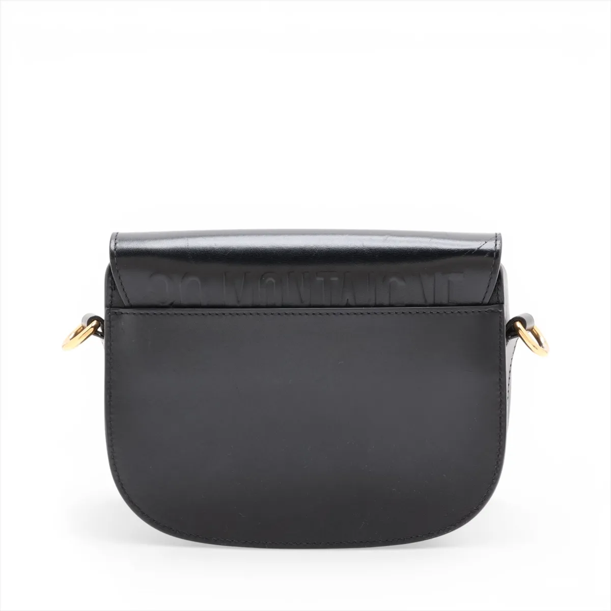 Bobby Small Leather Shoulder Bag, Black — view 2