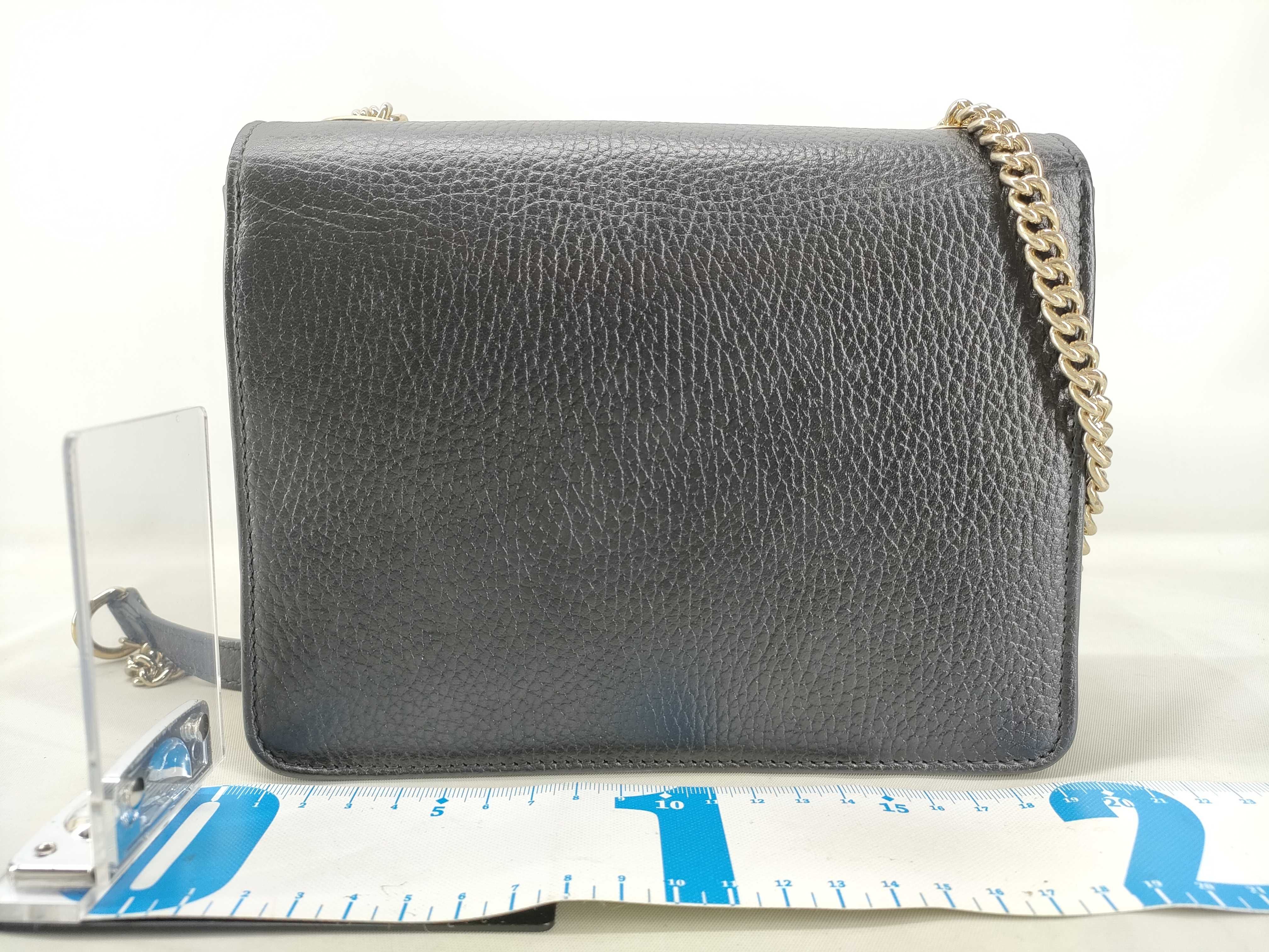 GG Interlocking Chain Shoulder Bag Small — view 2