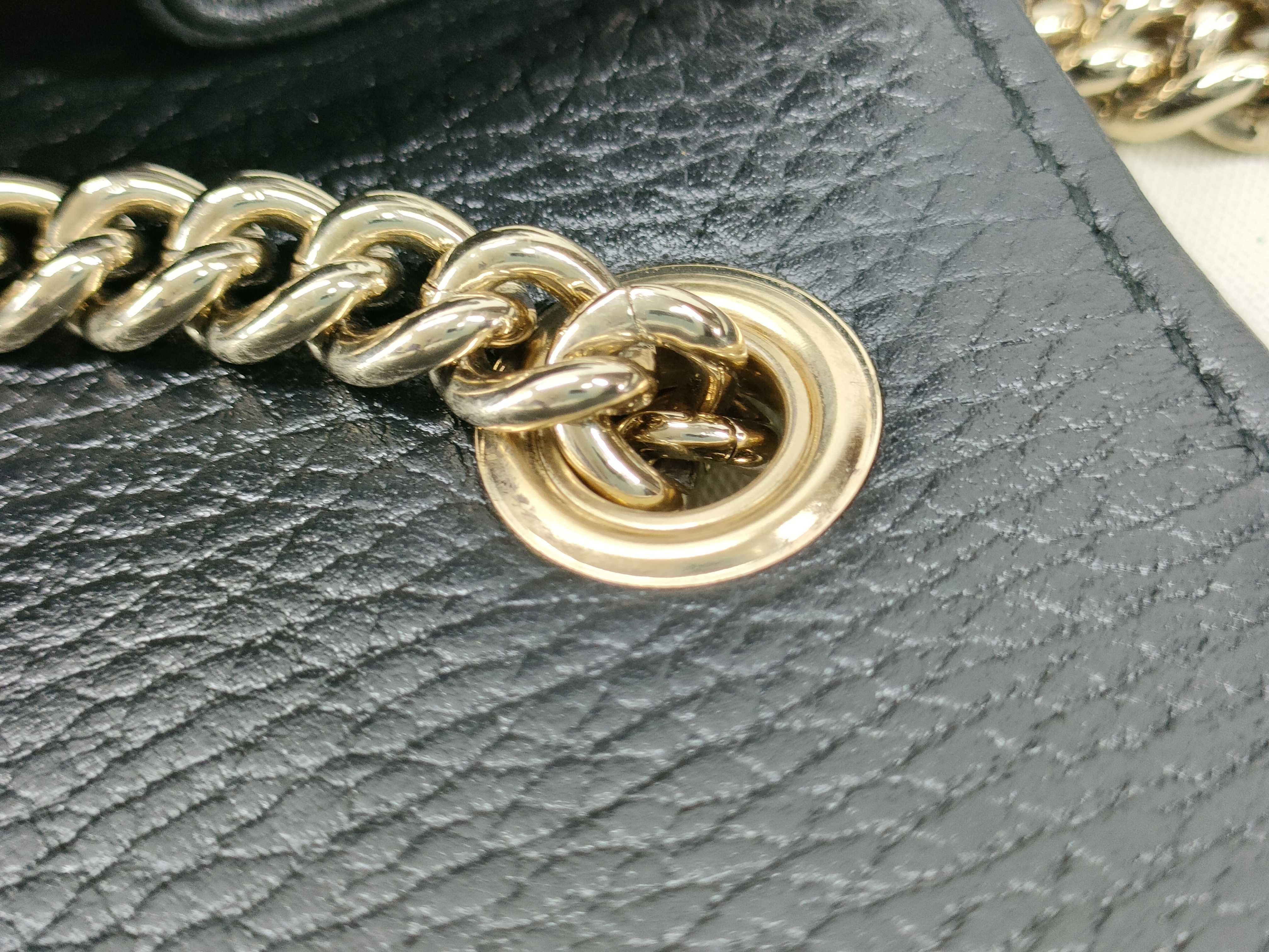 GG Interlocking Chain Shoulder Bag Small — view 7