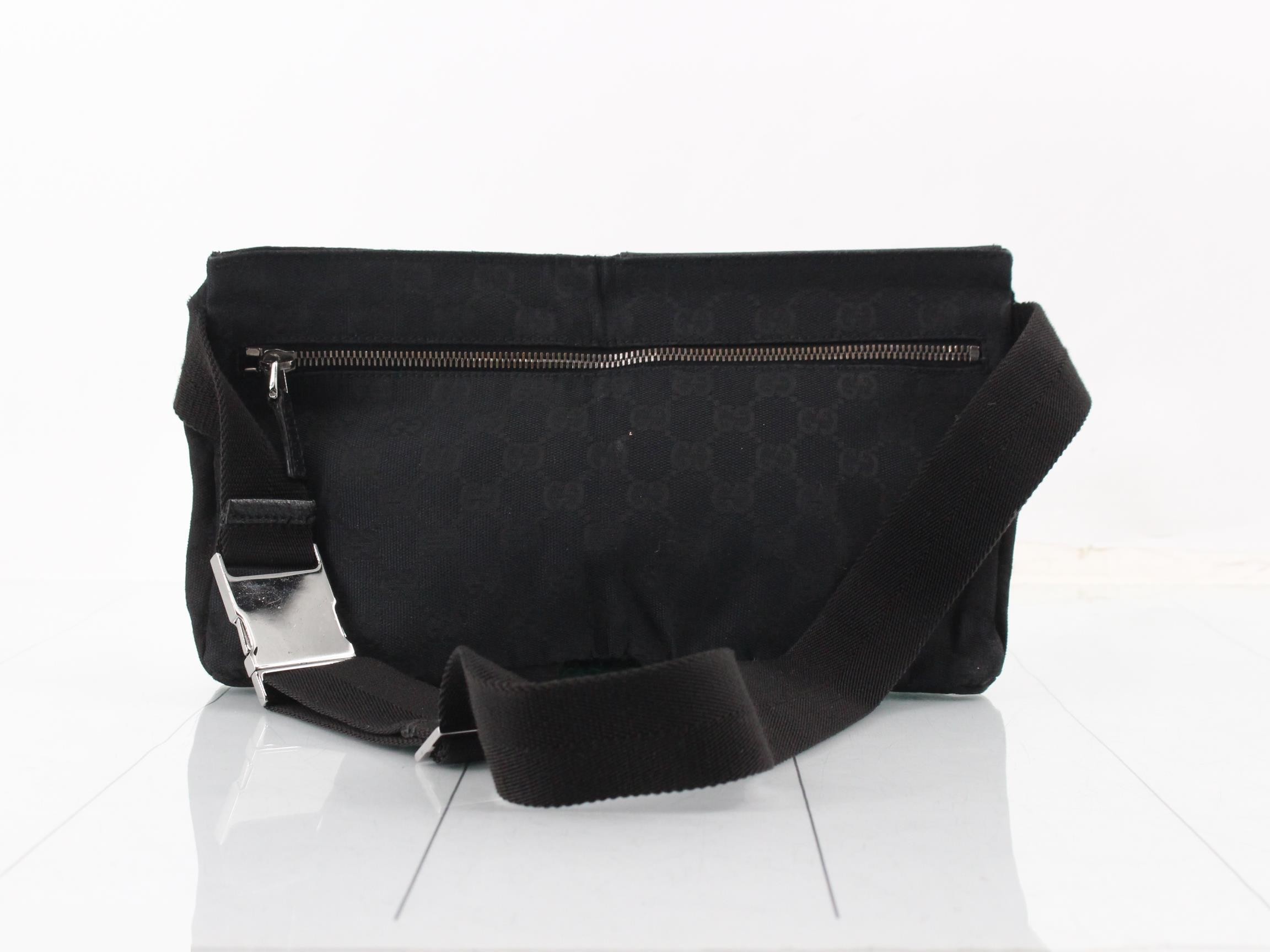 GG Canvas (Bag) - Waist Bag - Black — view 2