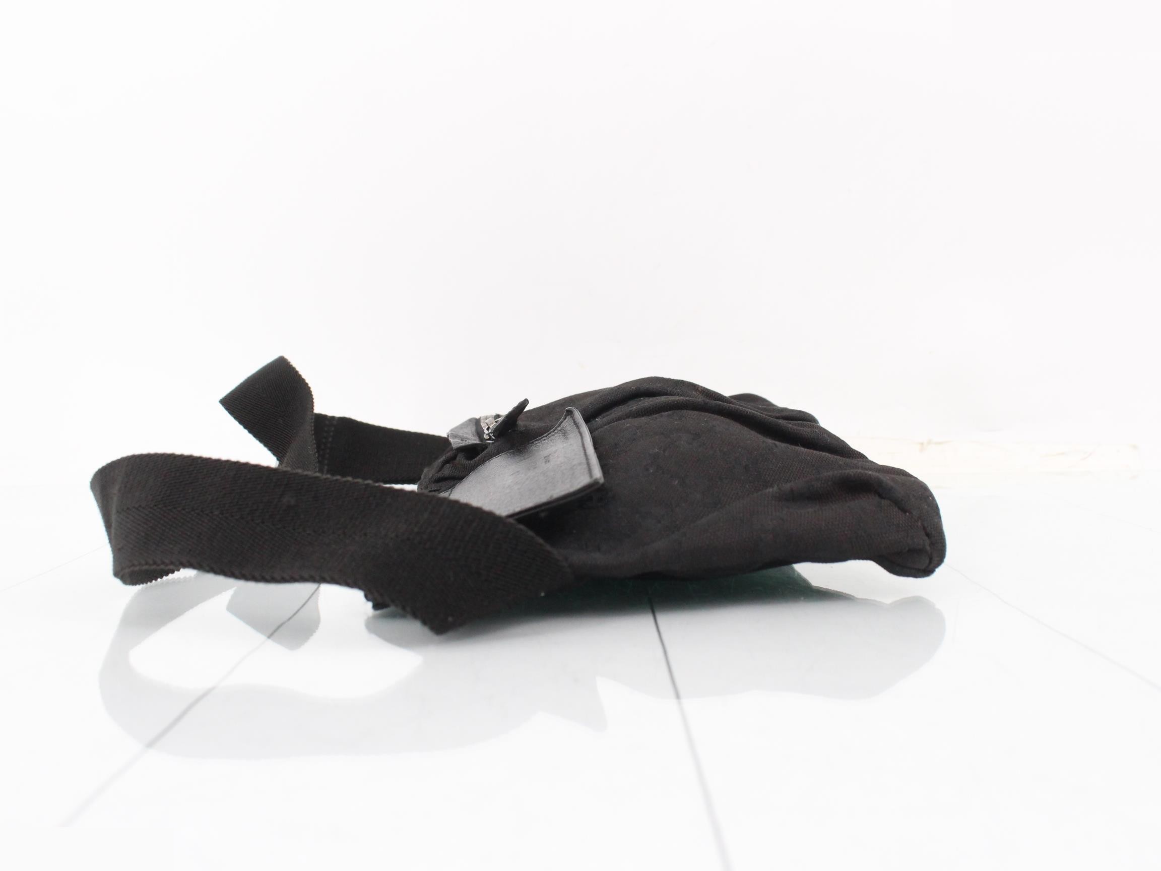 GG Canvas (Bag) - Waist Bag - Black — view 4