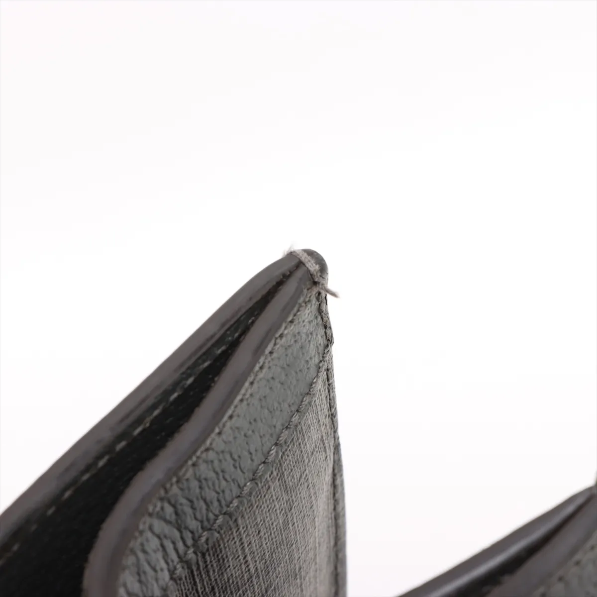 GG Supreme PVC x Leather 2WAY Handbag Gray 731793 — view 15