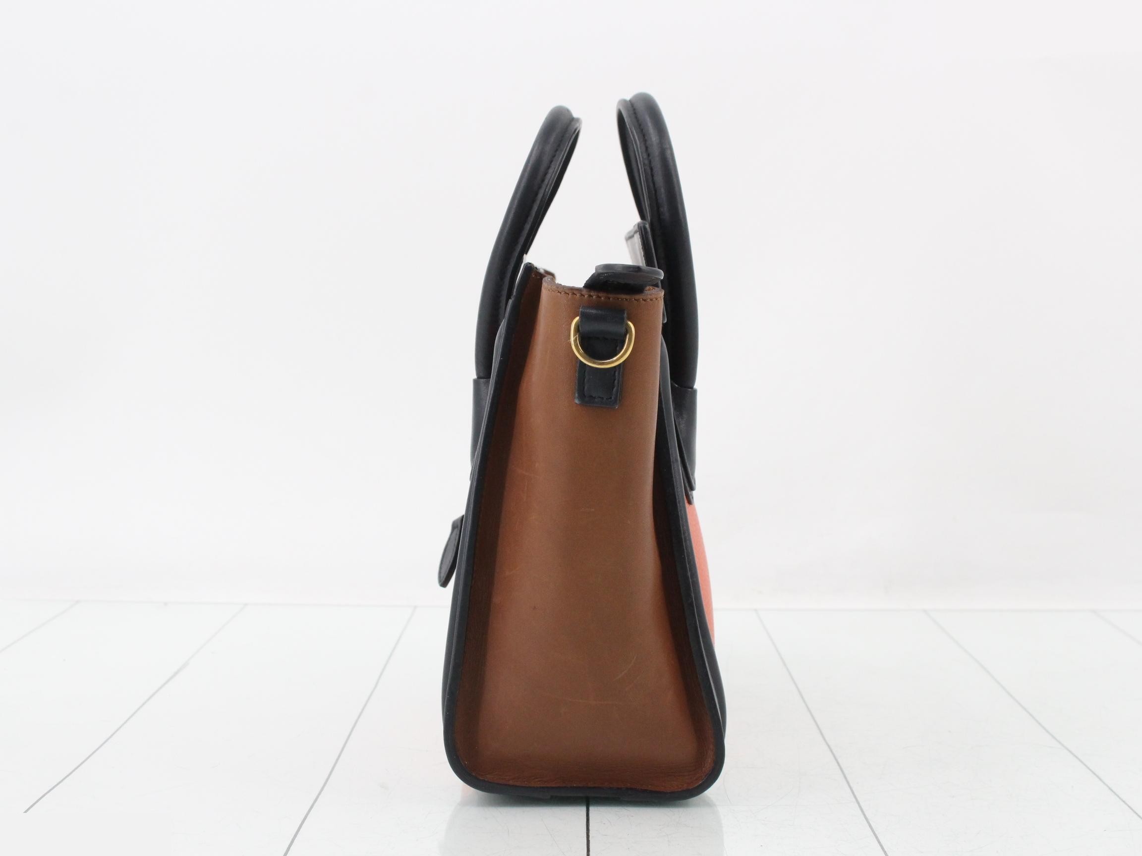 Luggage Leather 2-Way Handbag — view 3