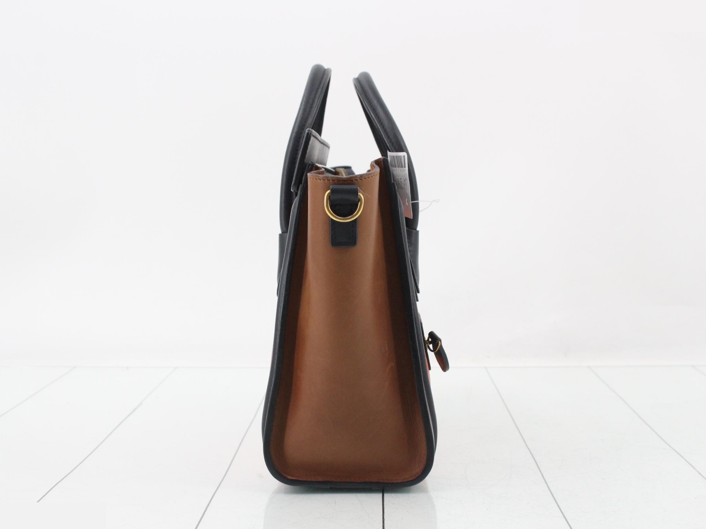 Luggage Leather 2-Way Handbag — view 4