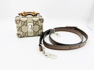 GG Supreme Bamboo AirPods Pro Earphone Case Shoulder Strap and Other Accessories