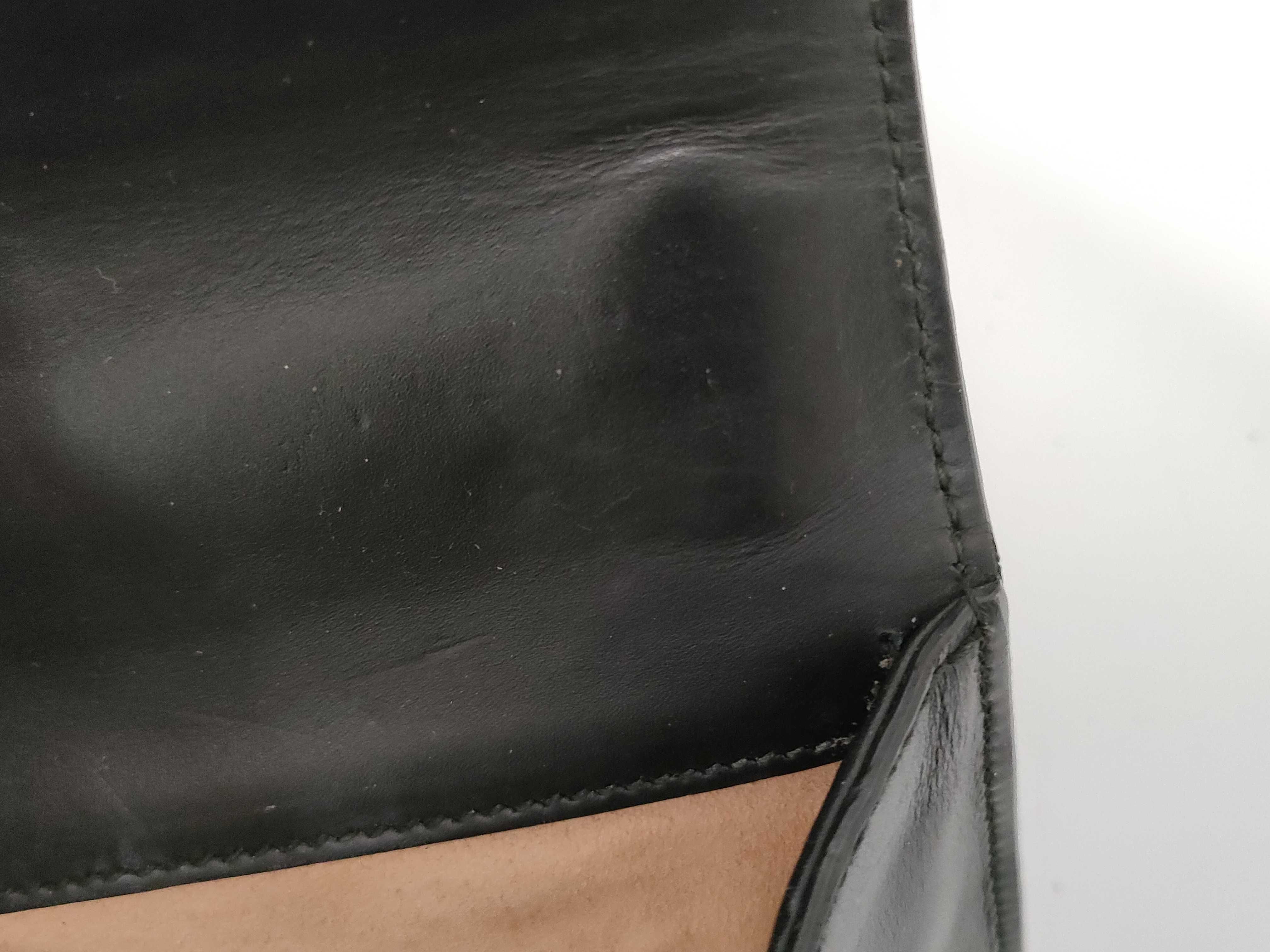 Guccissima Padlock Chain Shoulder Bag Leather Black 409487 Shoulder Bag — view 10