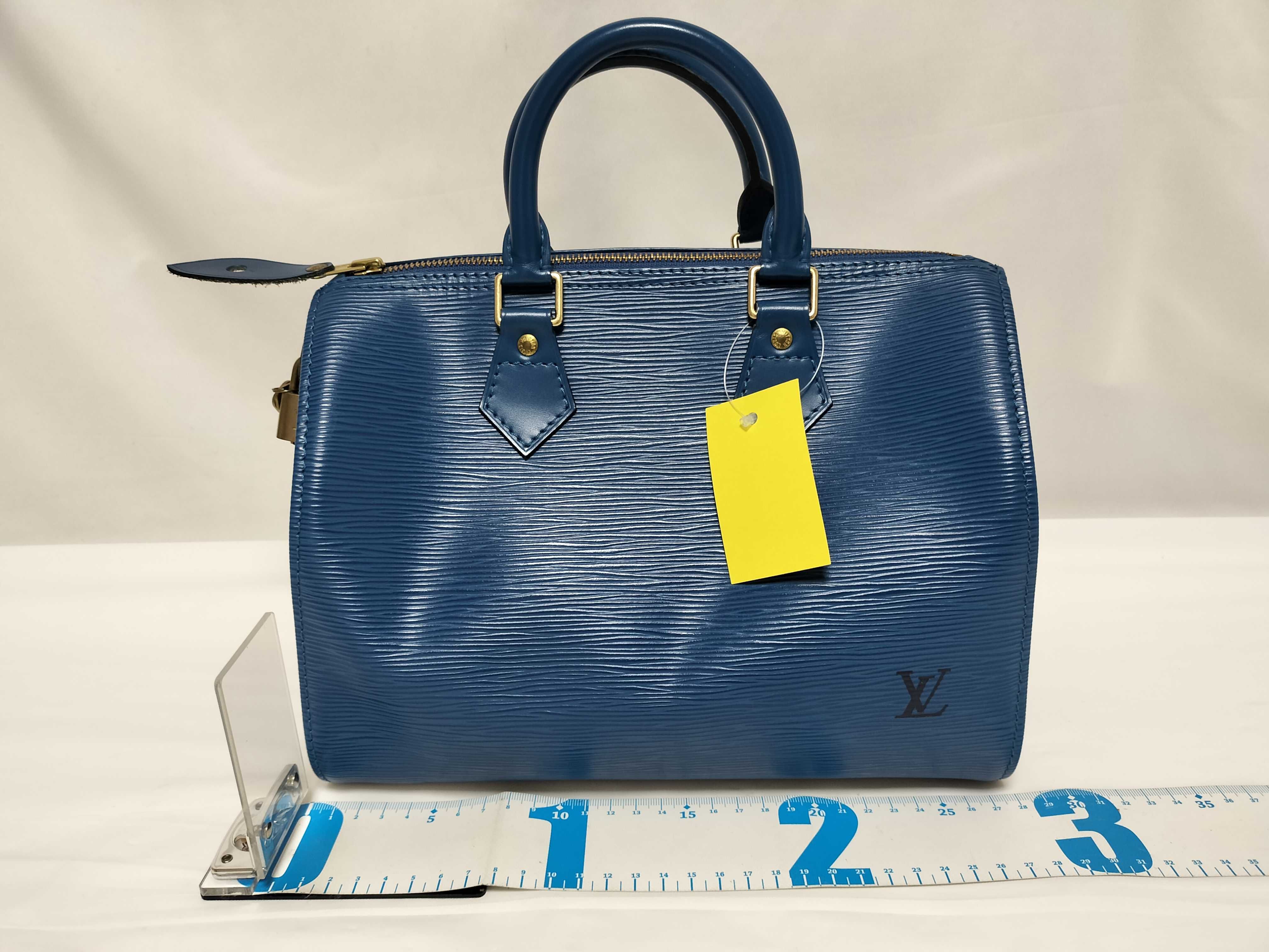 Epi Speedy Blue Boston Bag — view 2