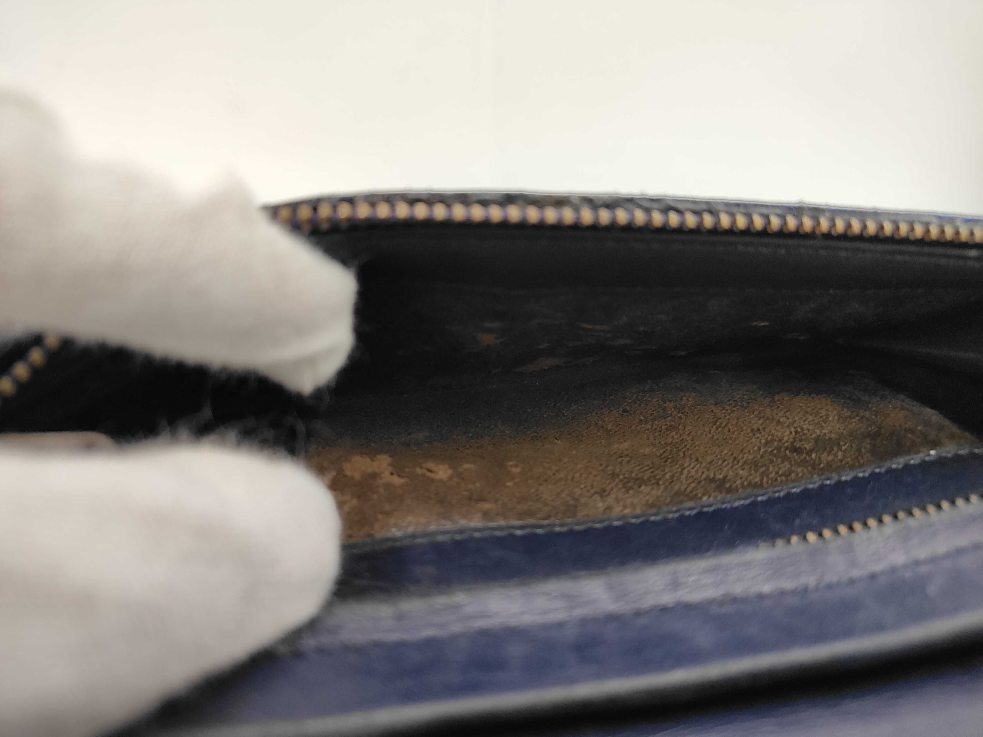 Long Wallet Travel Case Intrecciato Round Zip Wallet — view 9