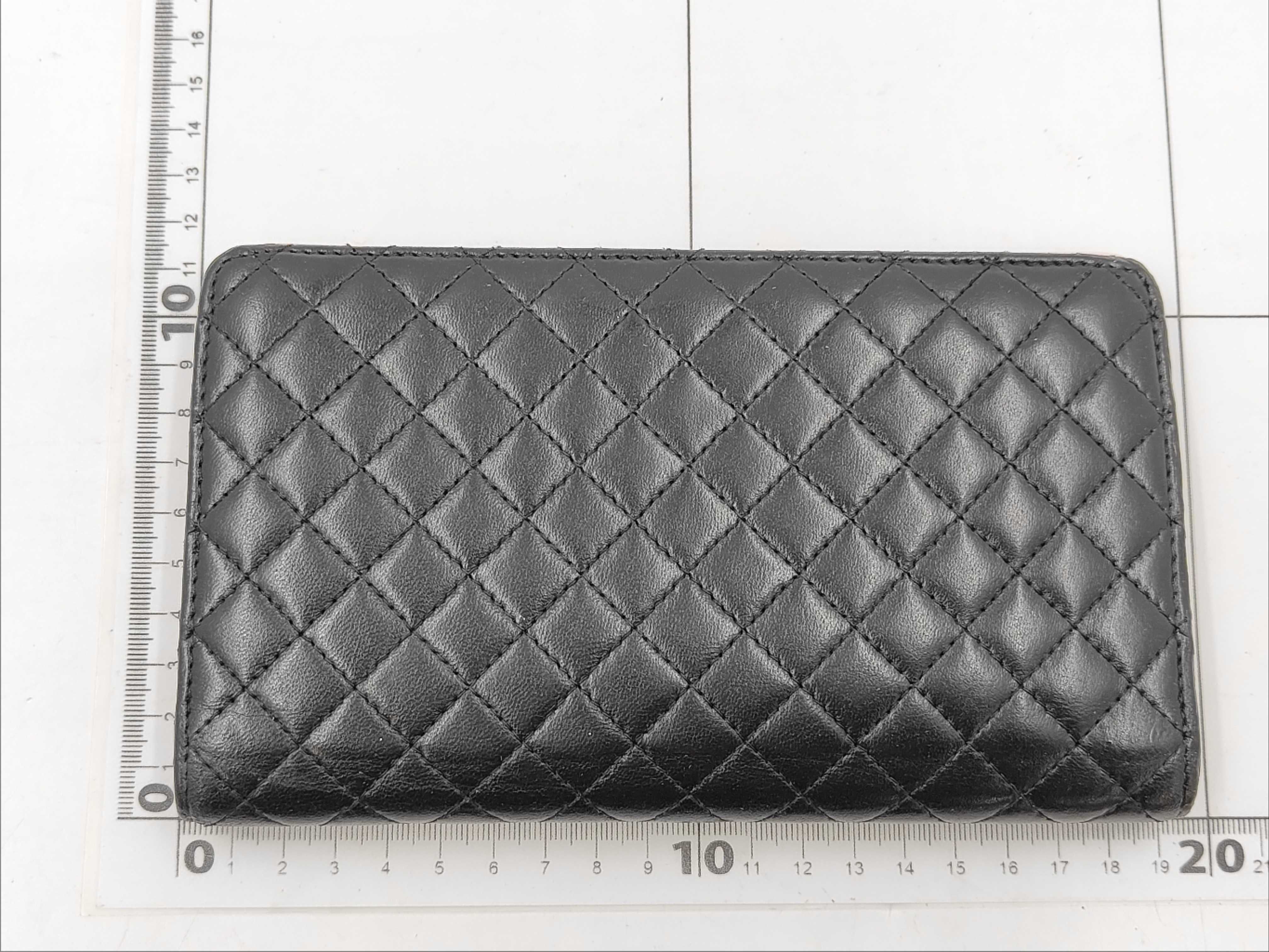 Lambskin Micro Matelassé Long Wallet (Serial Number 16) — view 2