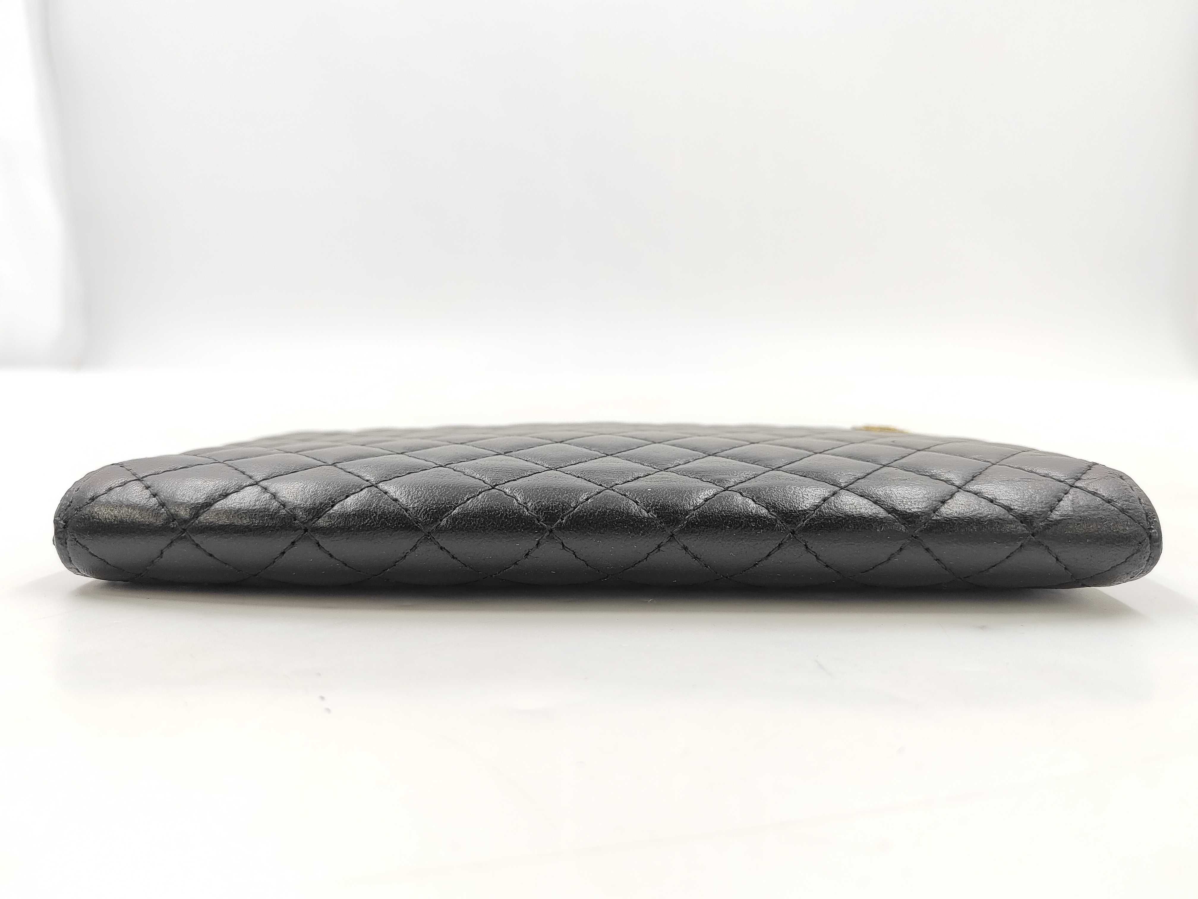 Lambskin Micro Matelassé Long Wallet (Serial Number 16) — view 3
