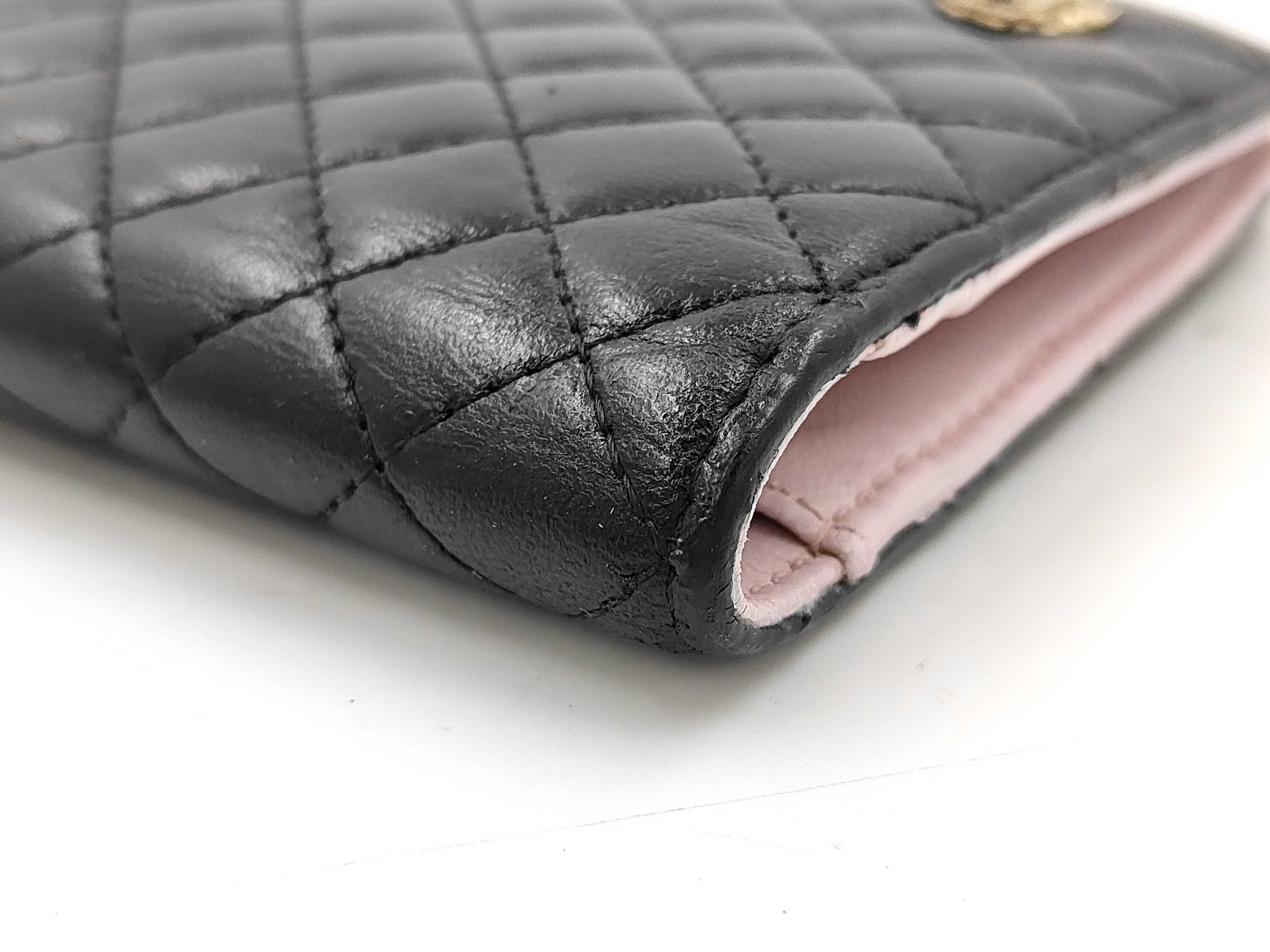 Lambskin Micro Matelassé Long Wallet (Serial Number 16) — view 4