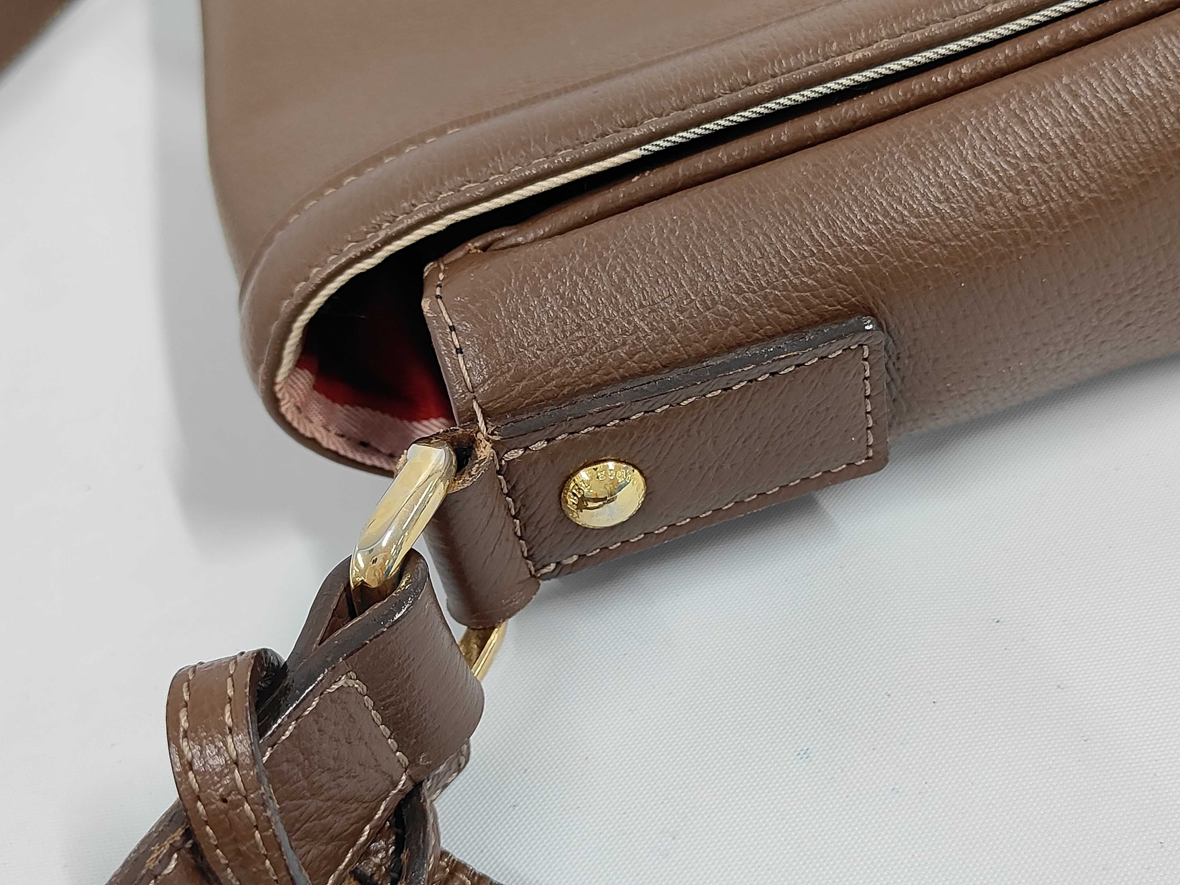 BLUE LABEL Leather Shoulder Bag — view 6