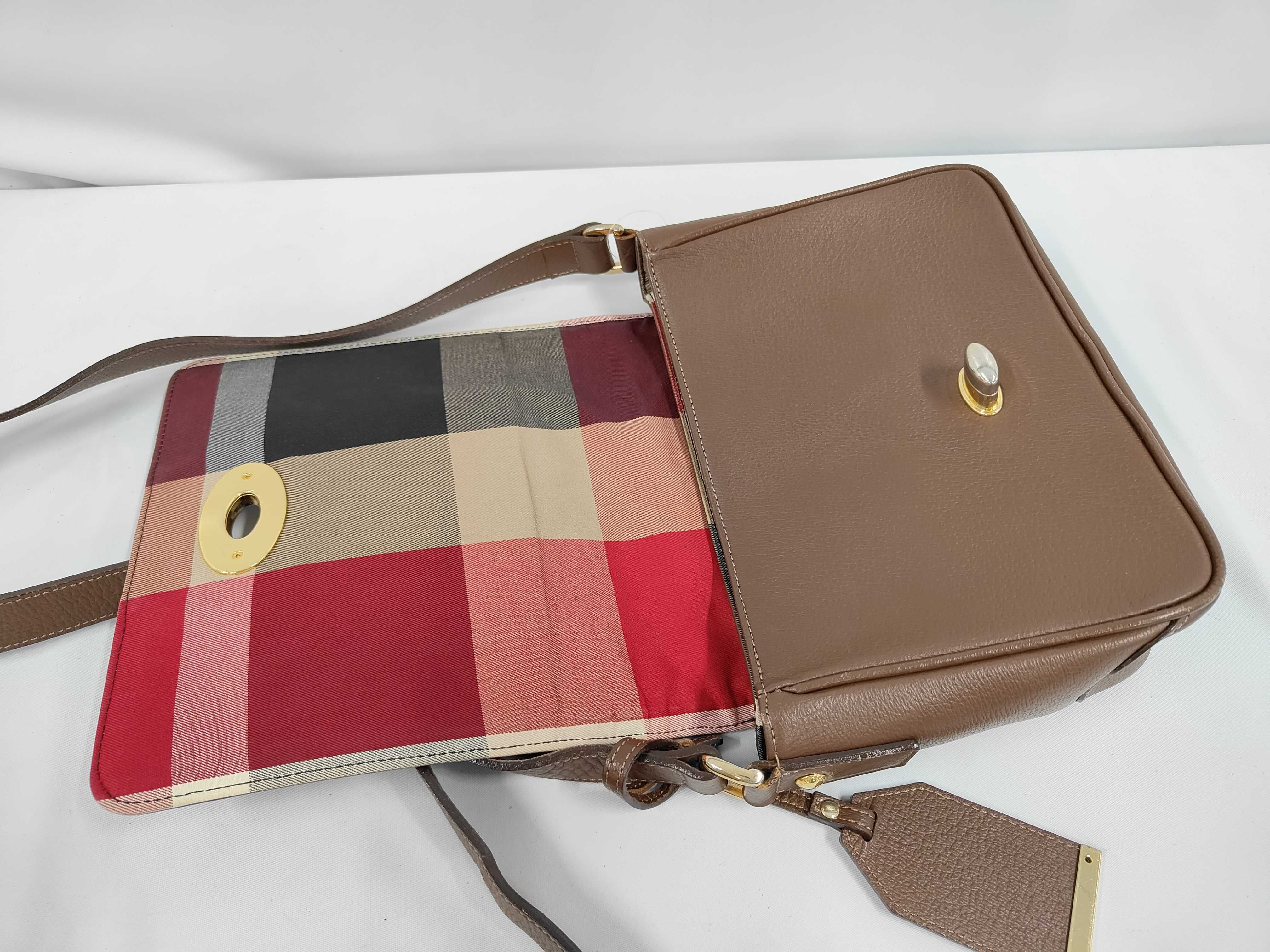 BLUE LABEL Leather Shoulder Bag — view 8