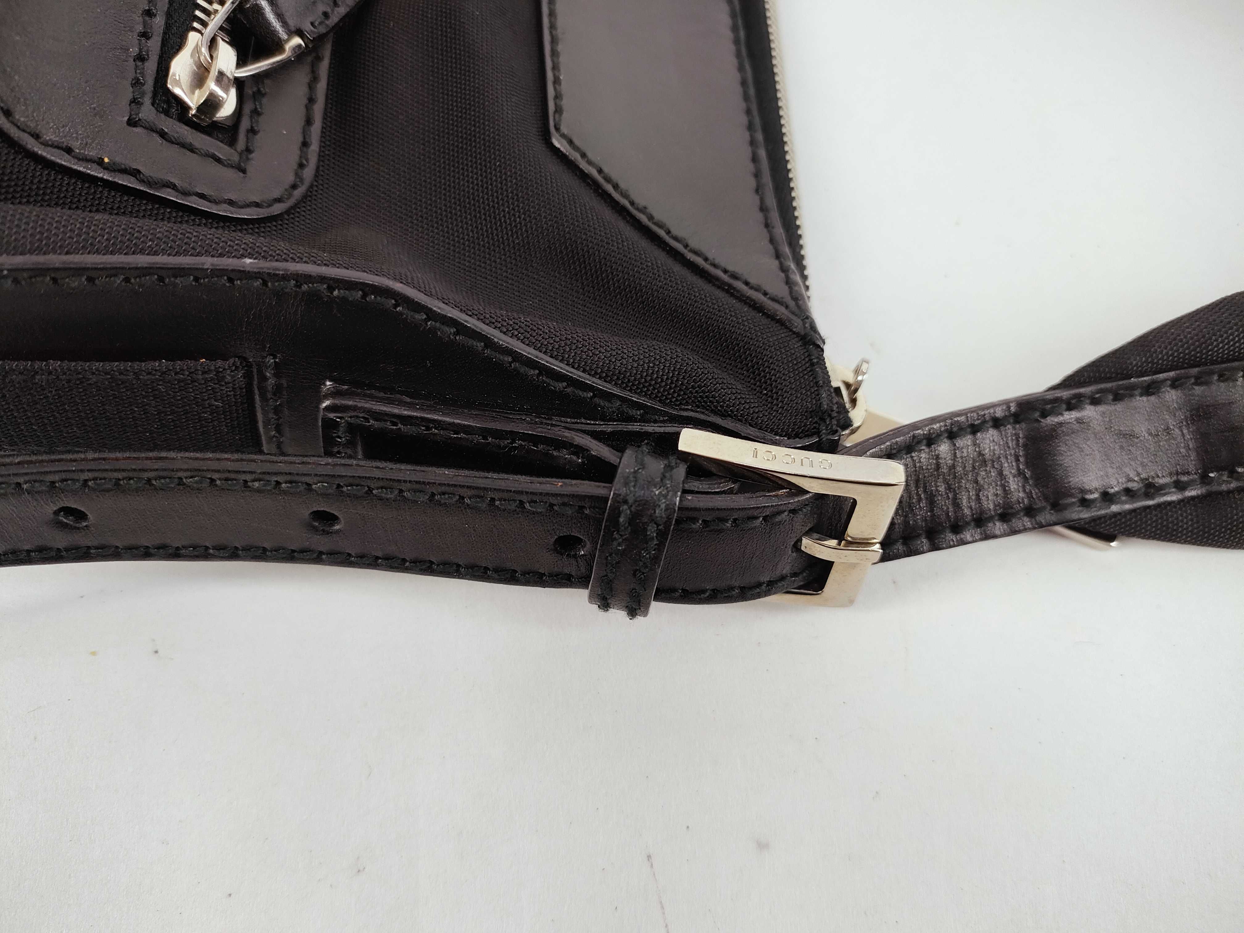 logo nylon shoulder bag — view 5