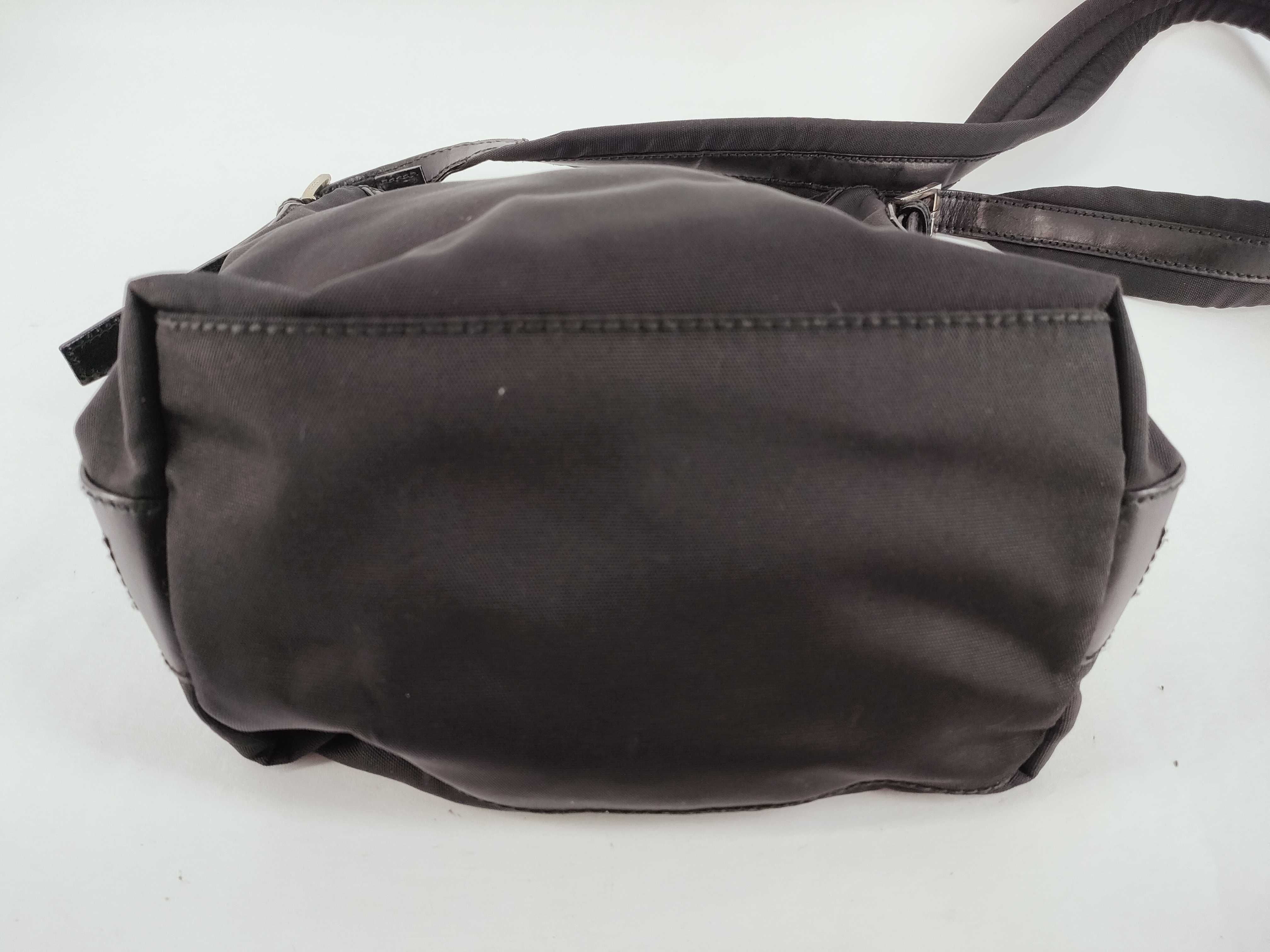 logo nylon shoulder bag — view 7