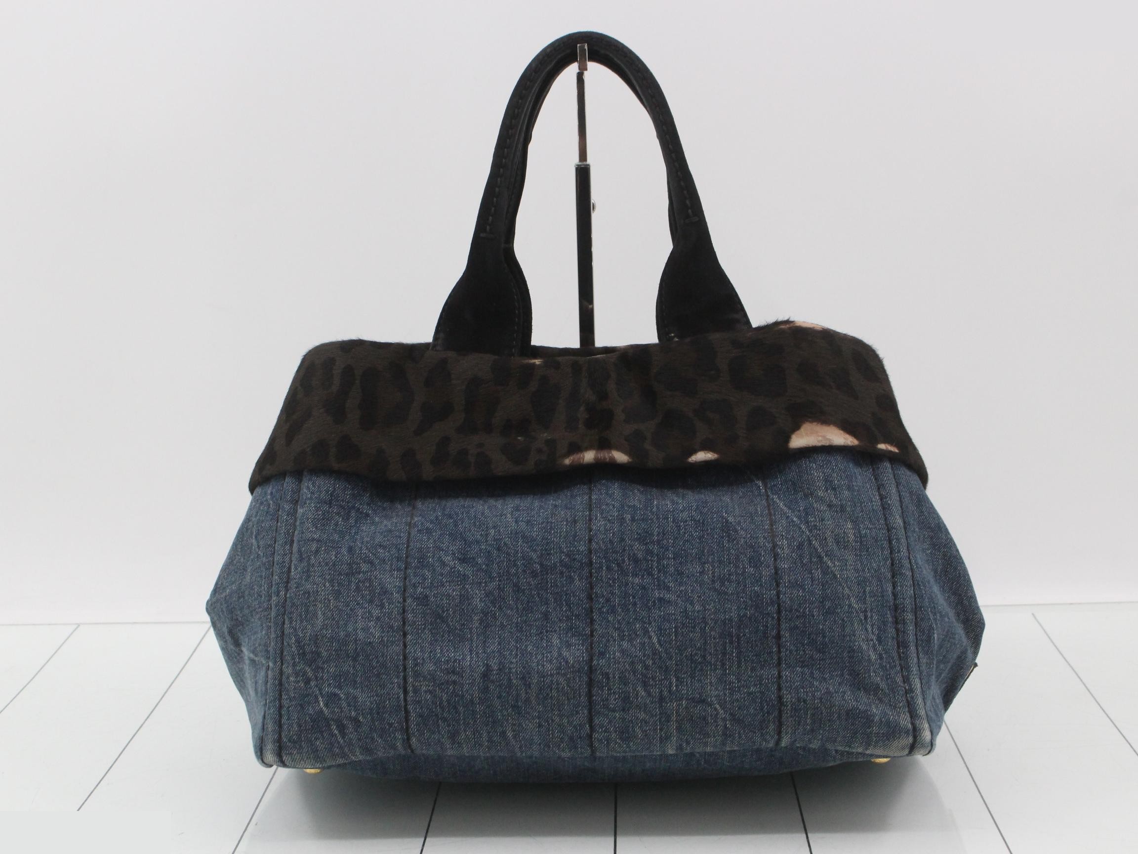 Denim calfskin canapés — view 2