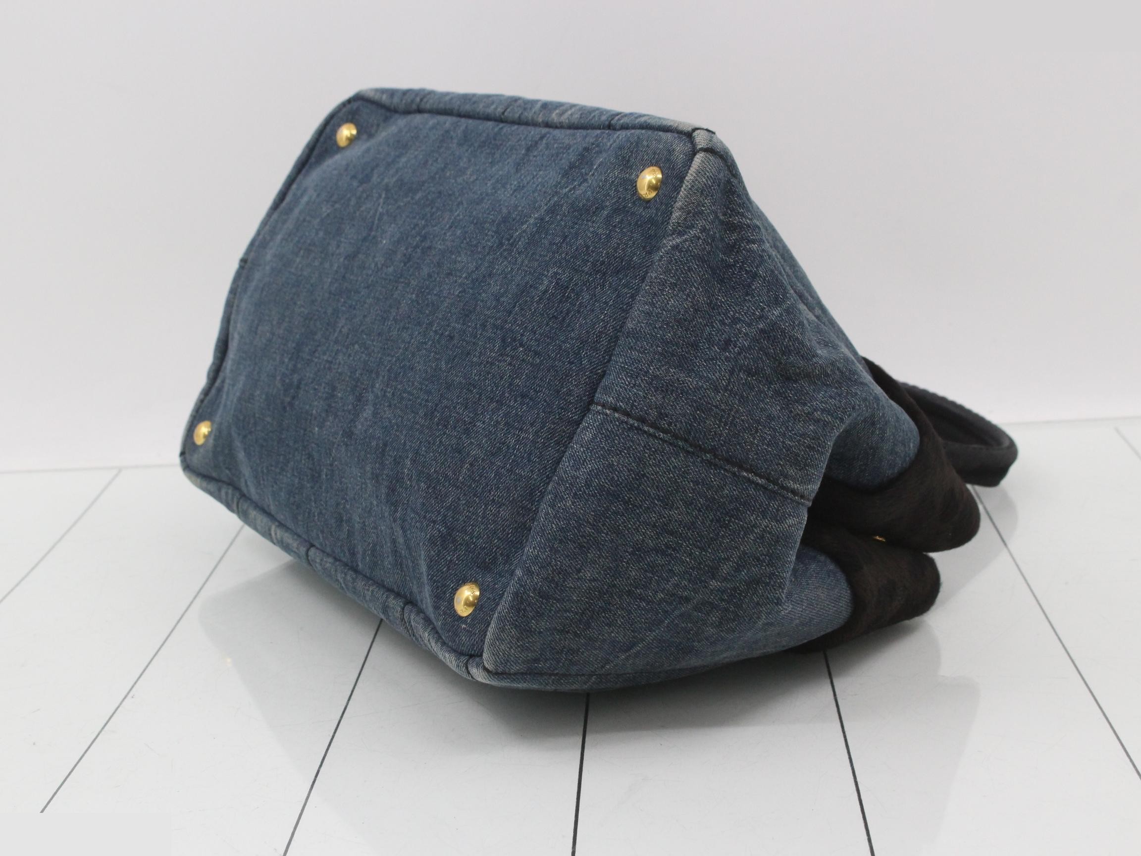 Denim calfskin canapés — view 6