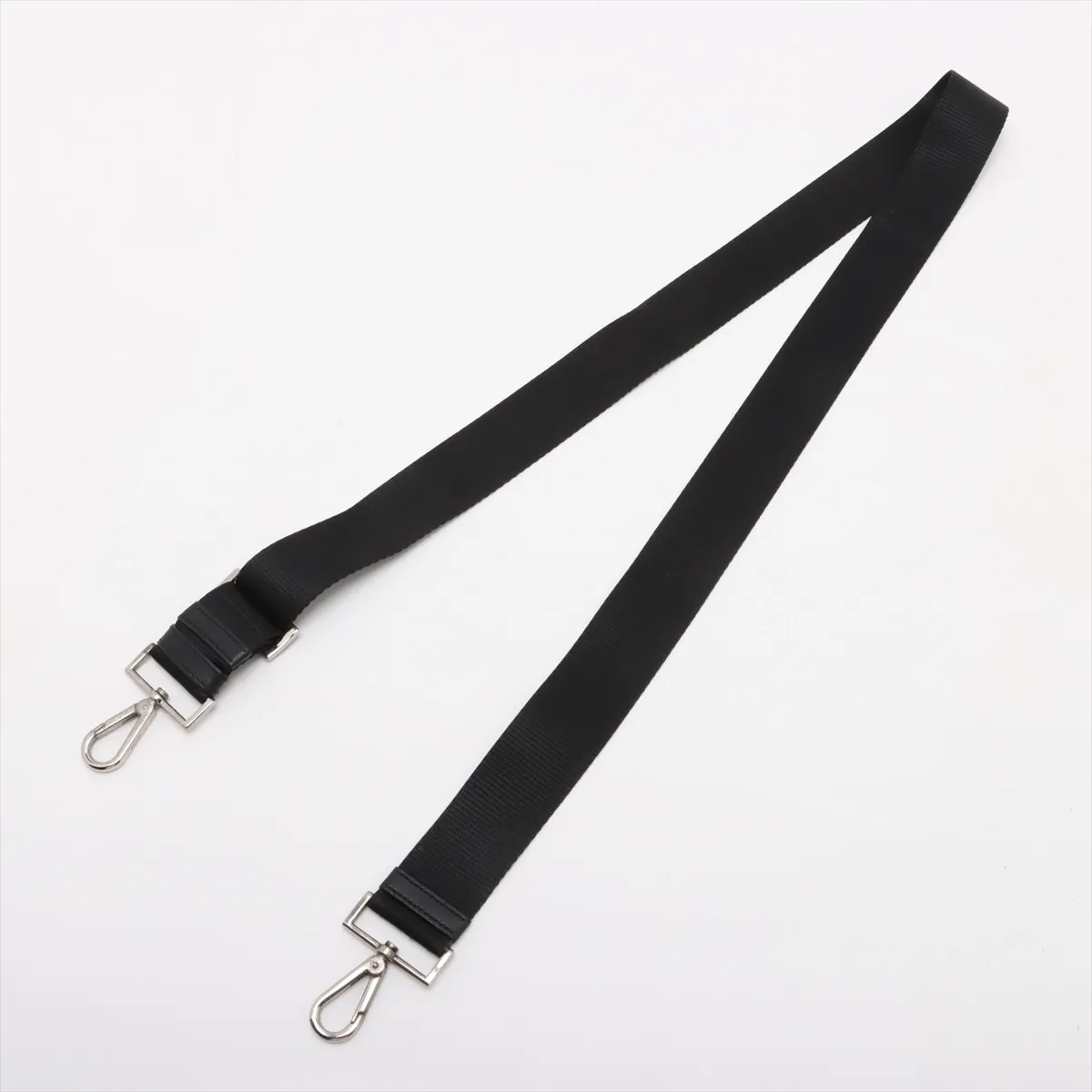 Tessuto Nylon x Leather 2WAY Handbag Black — view 7