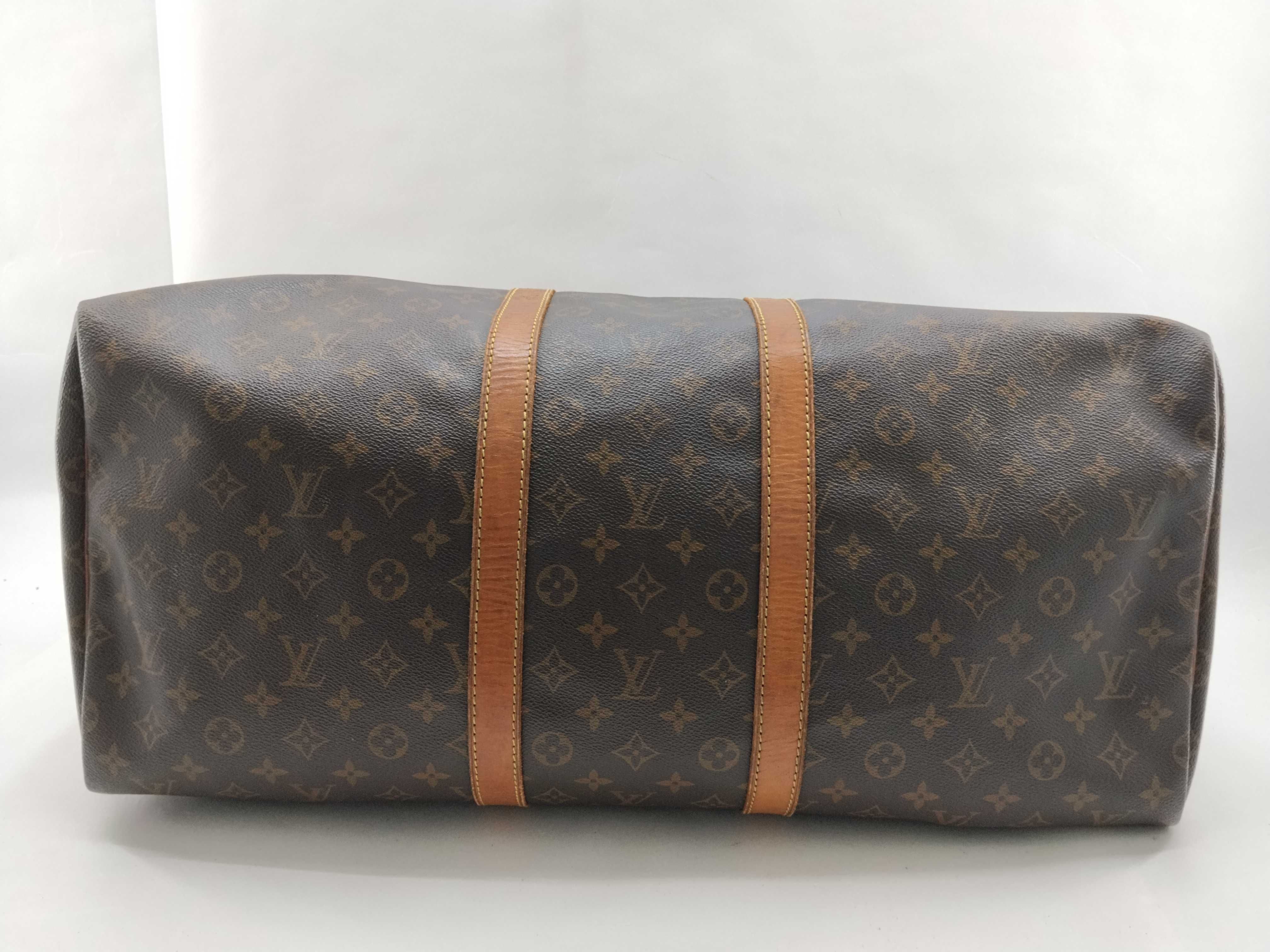 Monogram M41424 Monogram Keepall 55 Boston Bag — view 8