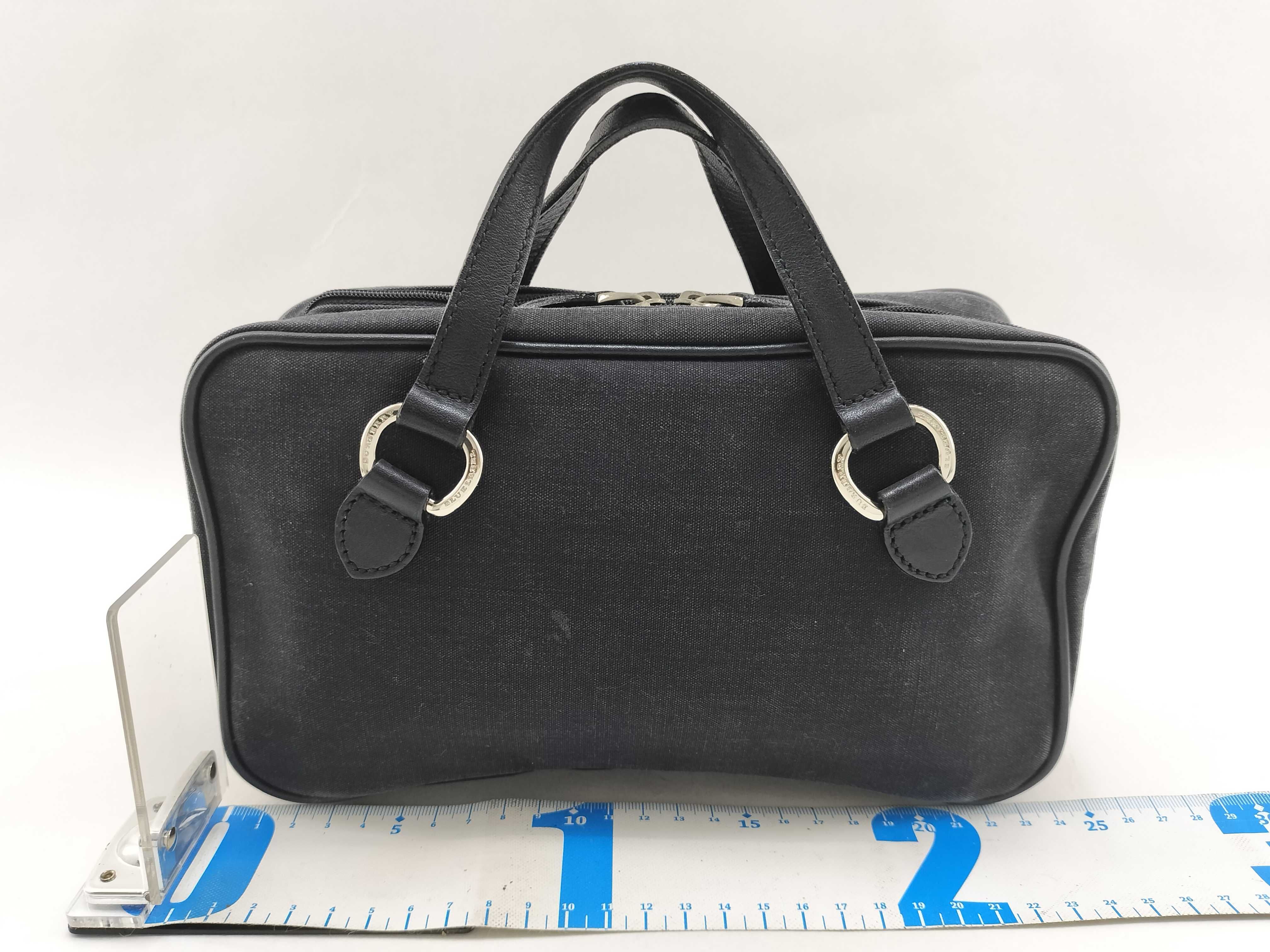 Blue Label Burberry Bag Horse Logo Heart Charm Handbag — view 2