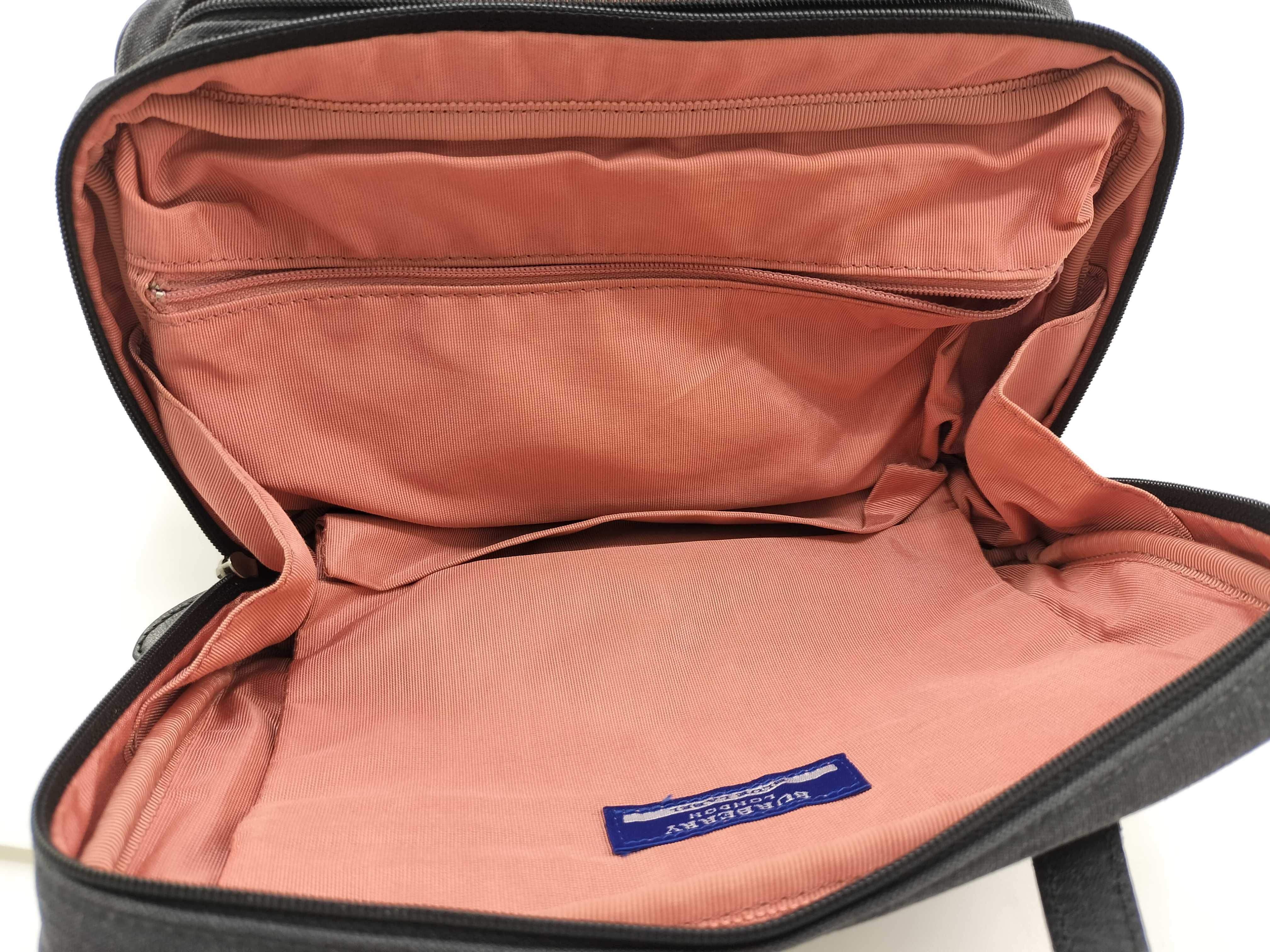 Blue Label Burberry Bag Horse Logo Heart Charm Handbag — view 12