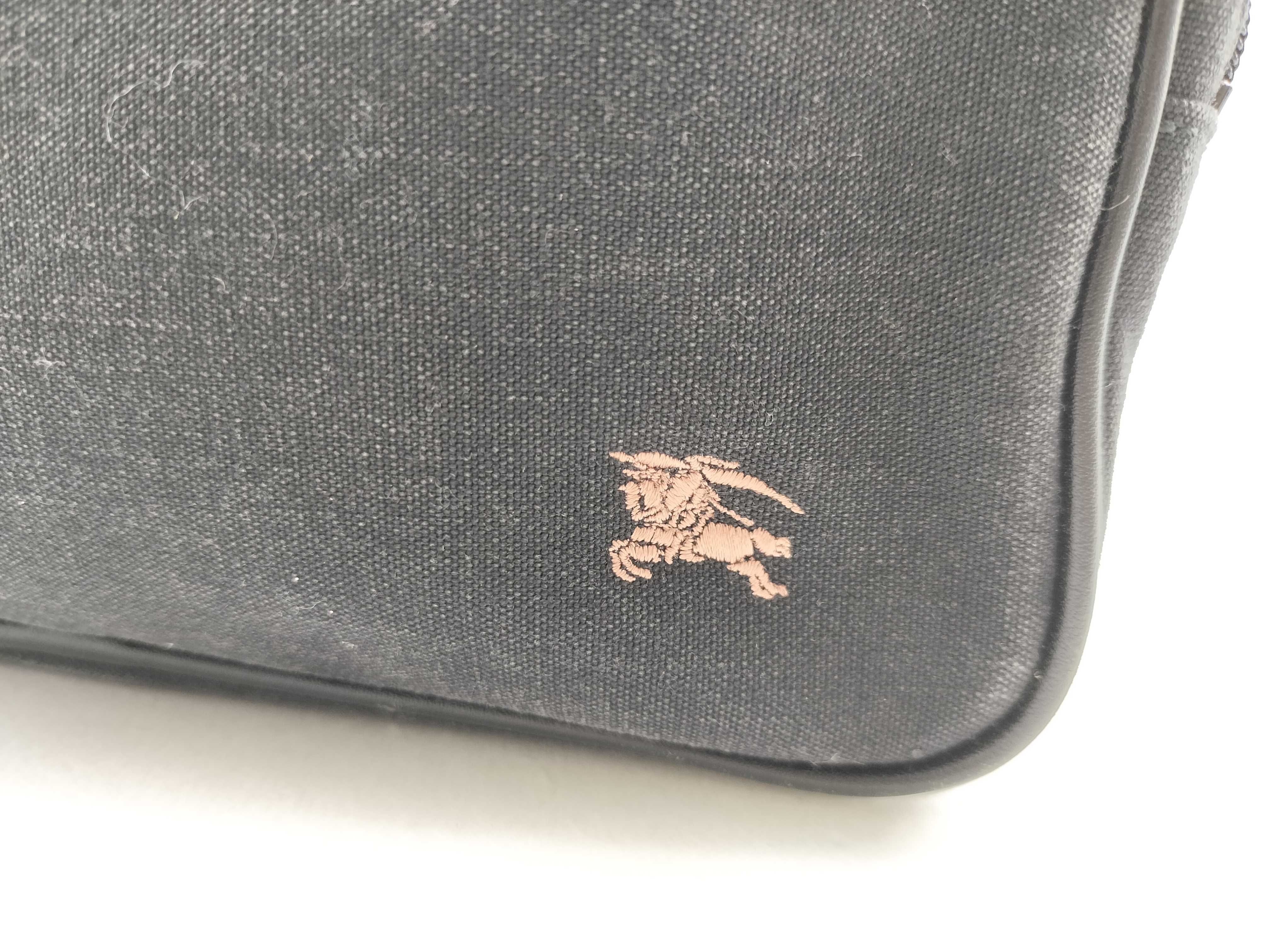 Blue Label Burberry Bag Horse Logo Heart Charm Handbag — view 5