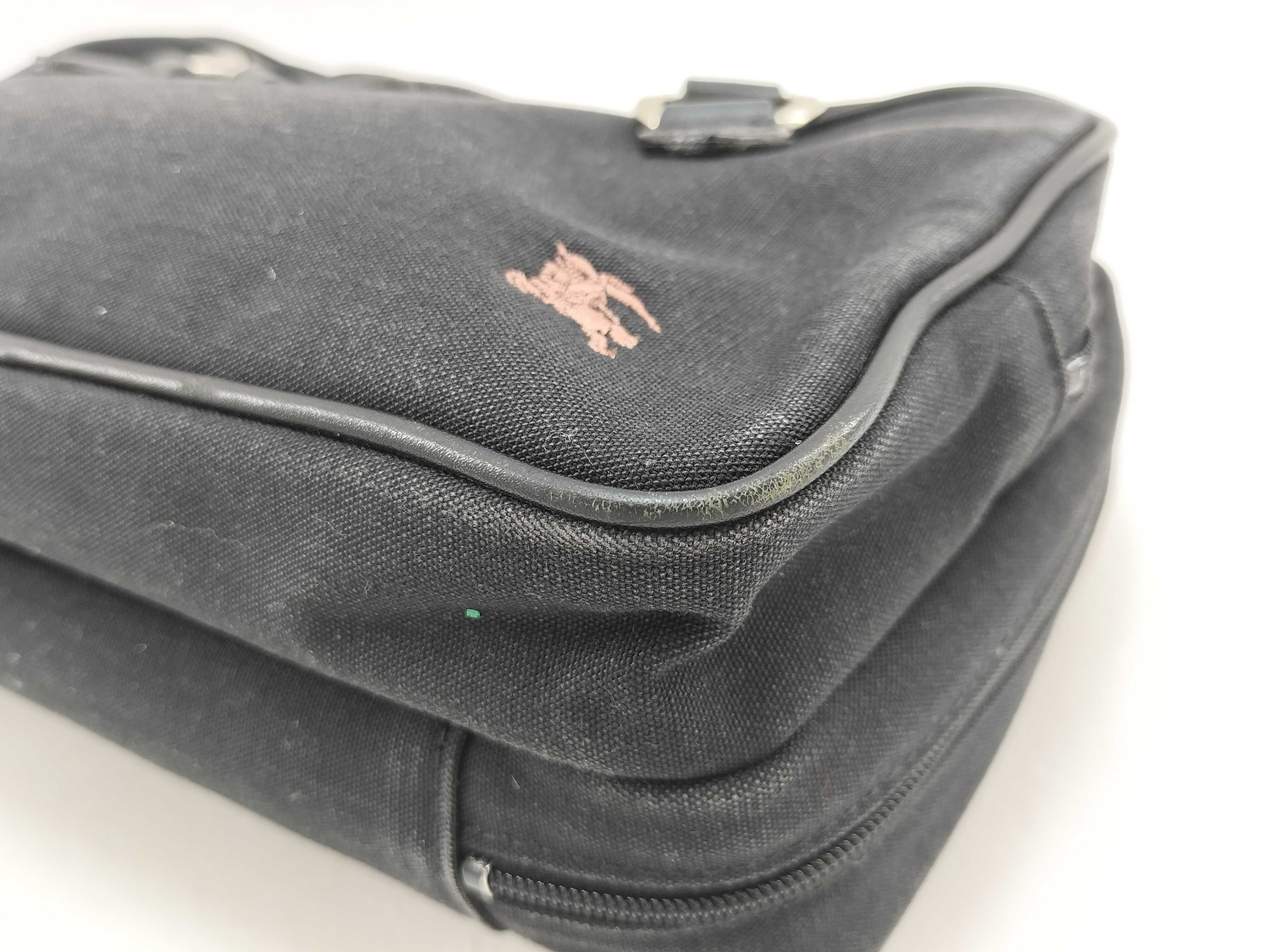 Blue Label Burberry Bag Horse Logo Heart Charm Handbag — view 8